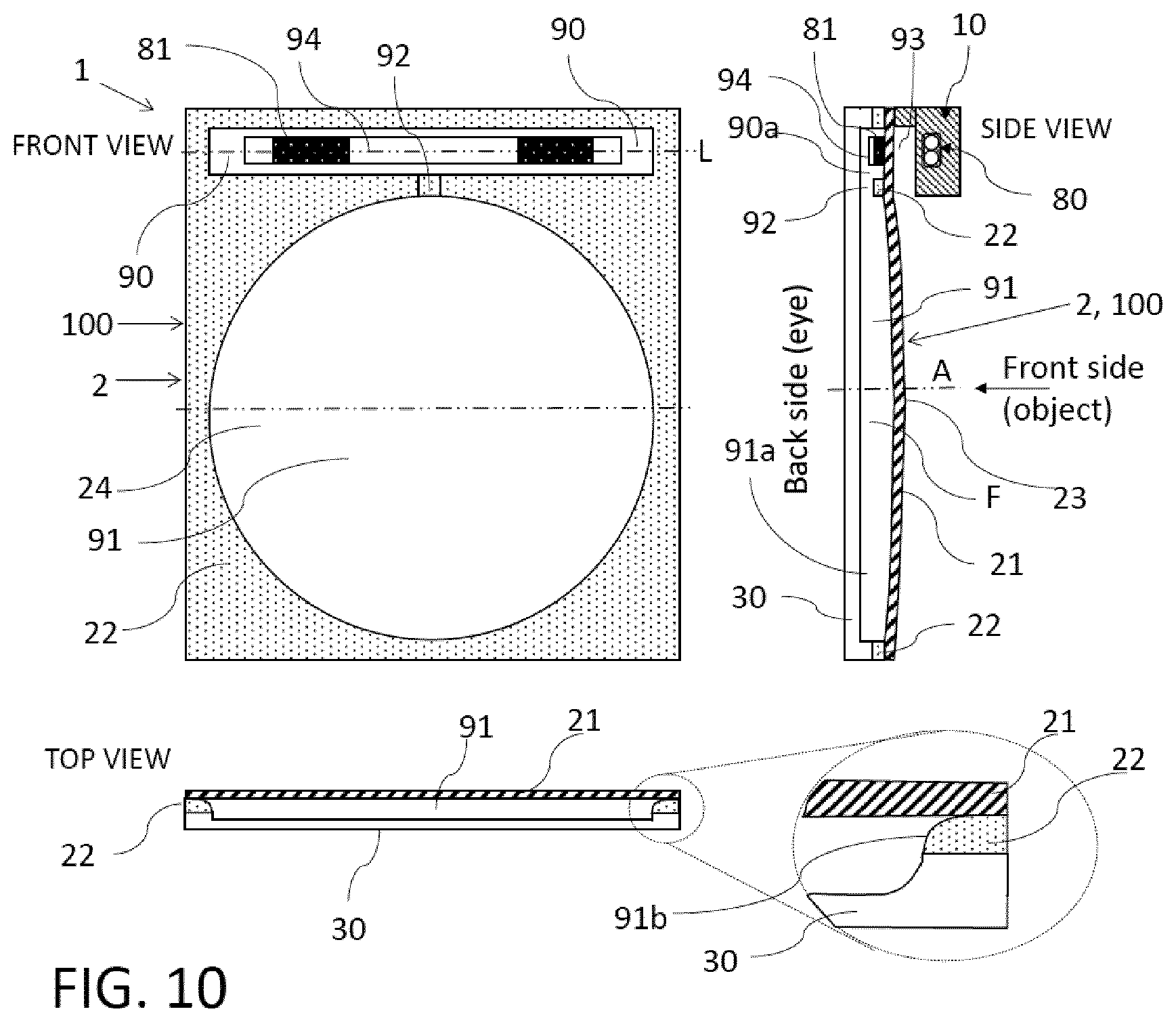 Patent US11815742 Figure 11 – Tunable non-round spectacles with immersed lens shaper