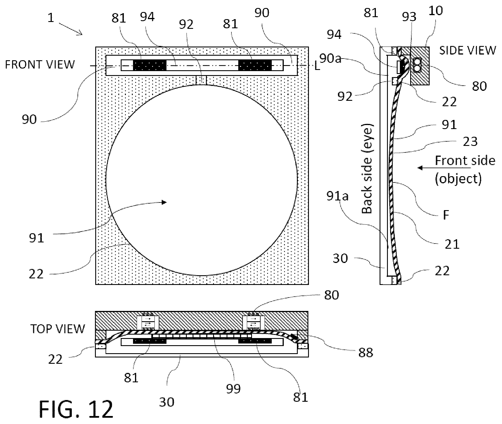 Patent US11815742 Figure 13 – Tunable non-round spectacles with immersed lens shaper