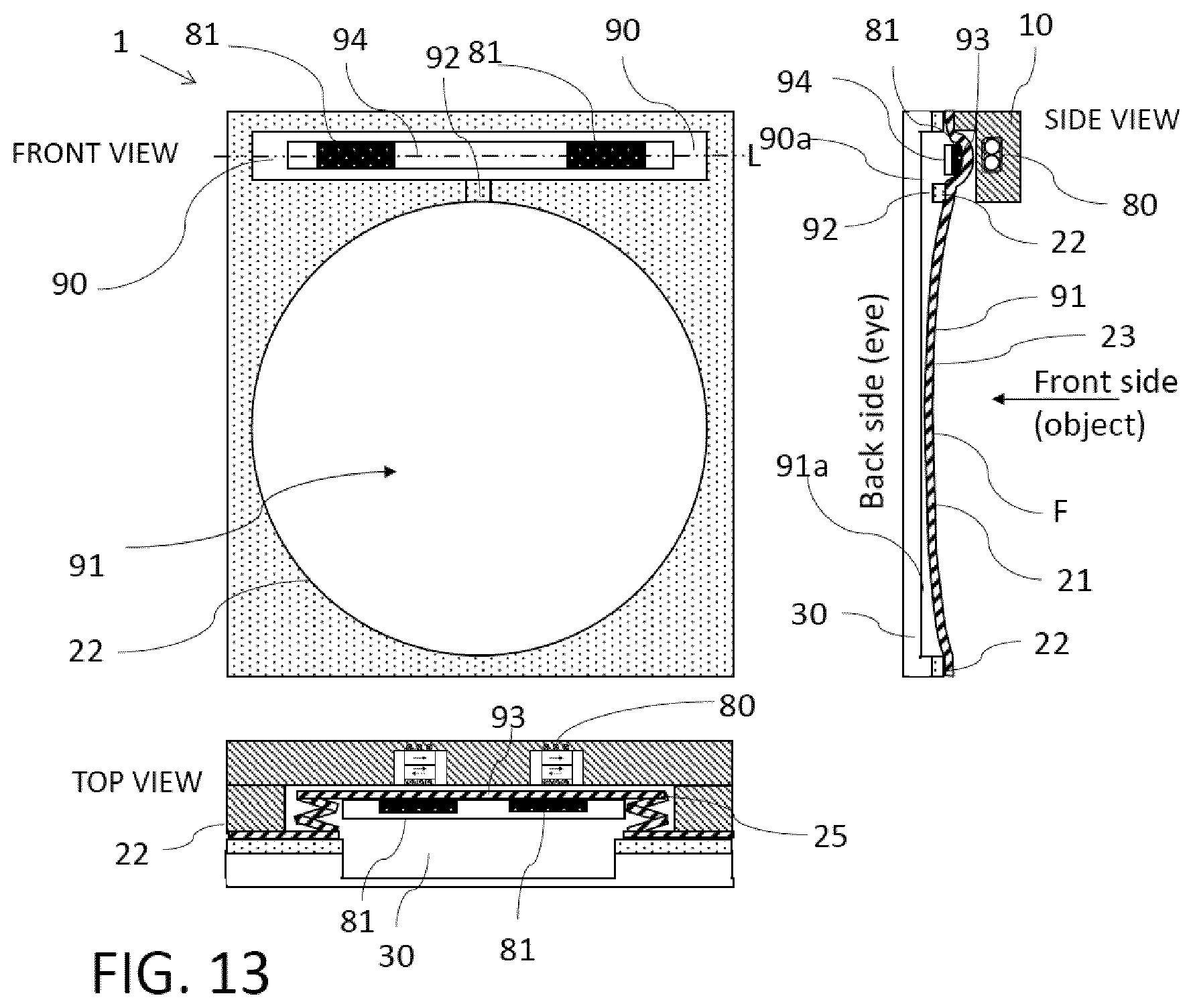 Patent US11815742 Figure 14 – Tunable non-round spectacles with immersed lens shaper