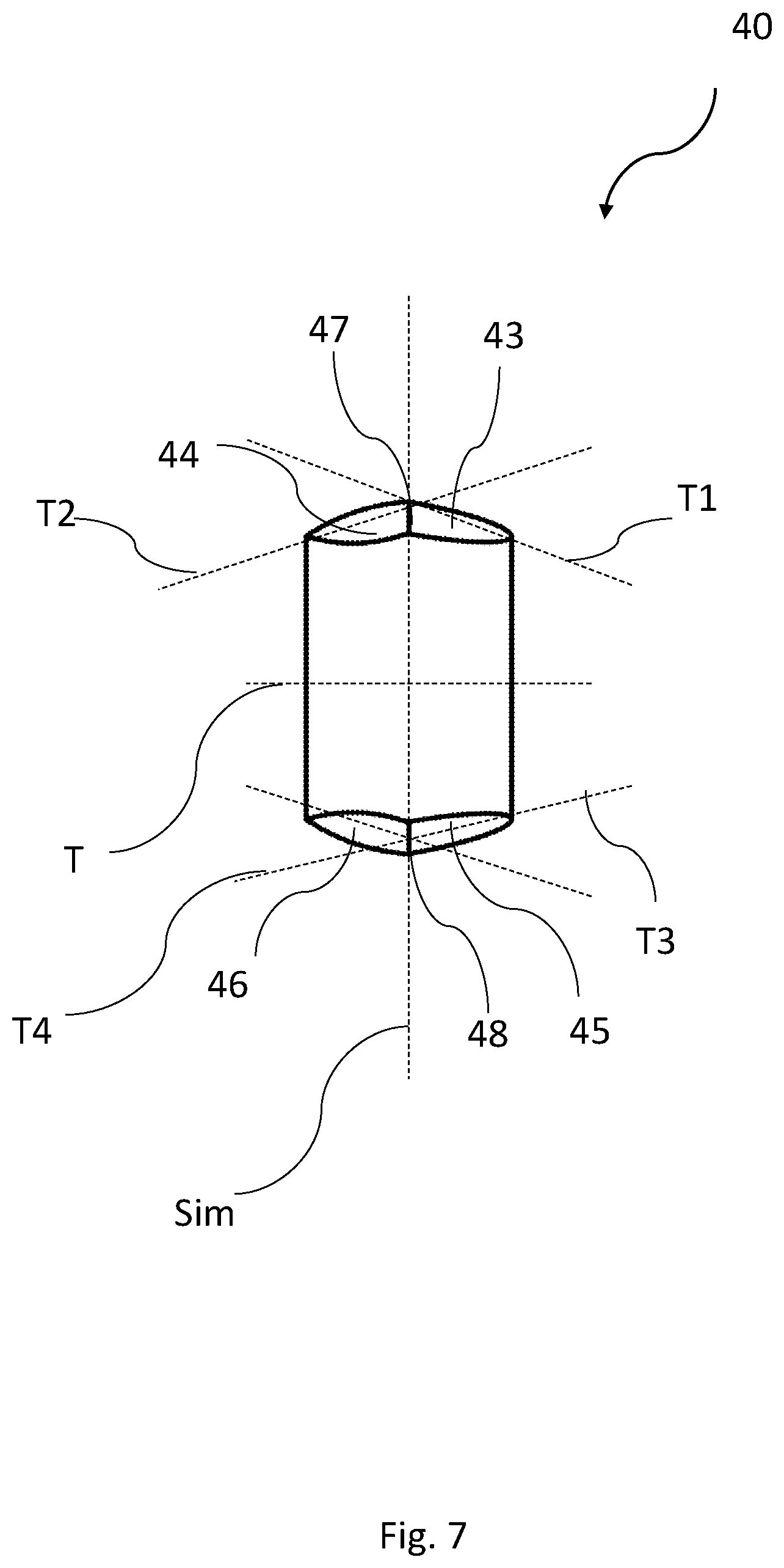 Patent US11815743 Figure 7 – Hinged spectacle frame