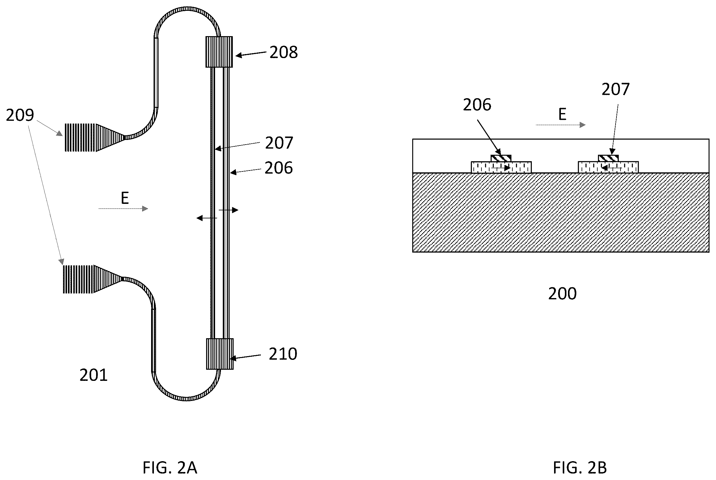 Patent US11815747 Figure 2 – Electro-optic electric field sensor and method of fabrication