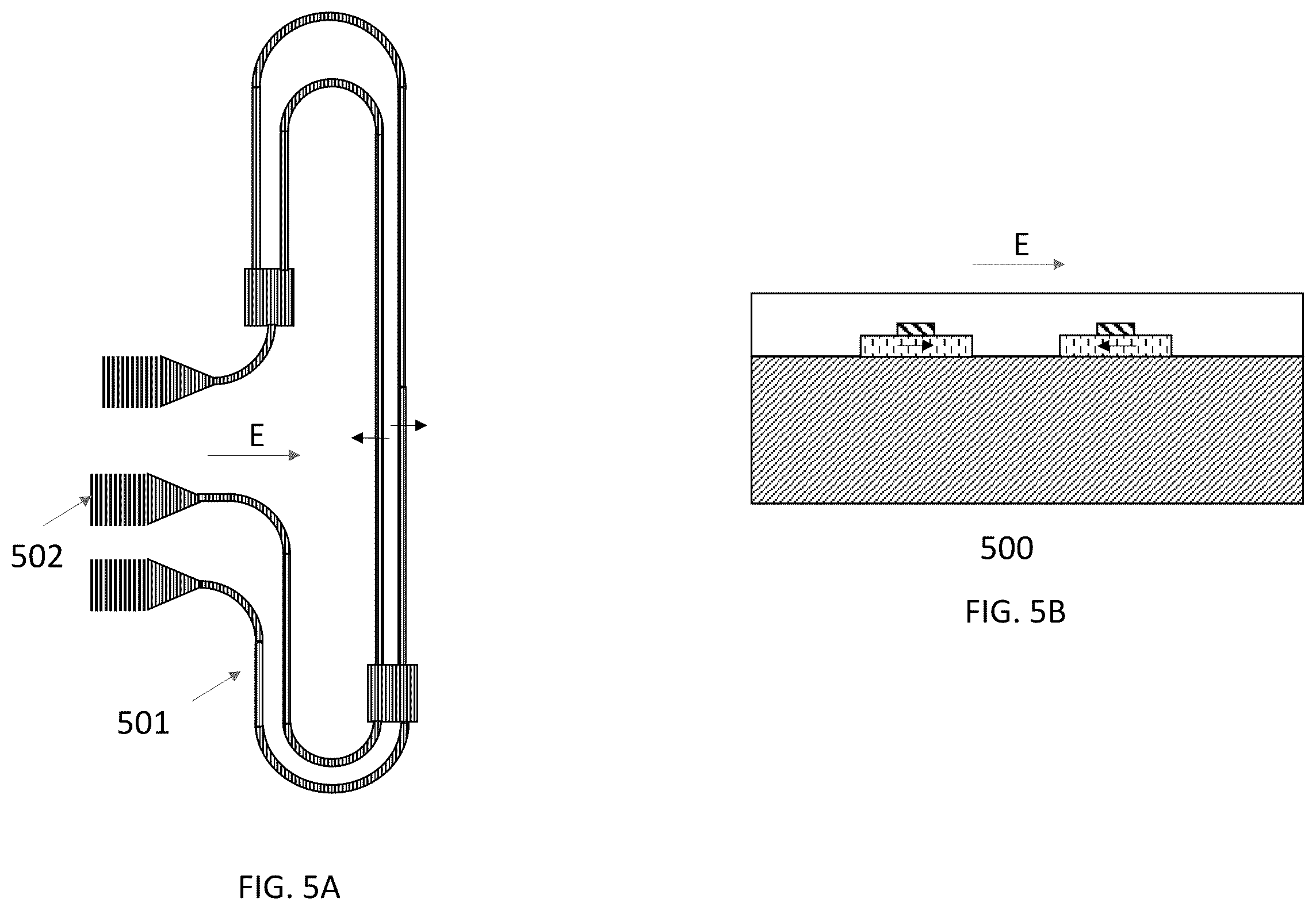 Patent US11815747 Figure 5 – Electro-optic electric field sensor and method of fabrication
