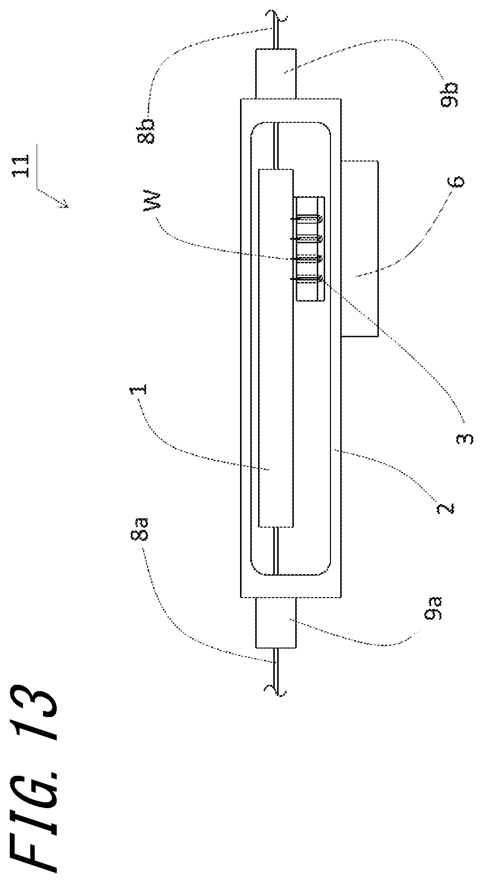 Patent US11815749 Figure 8 – Functional element housing package, and semiconductor device and LN modulator
