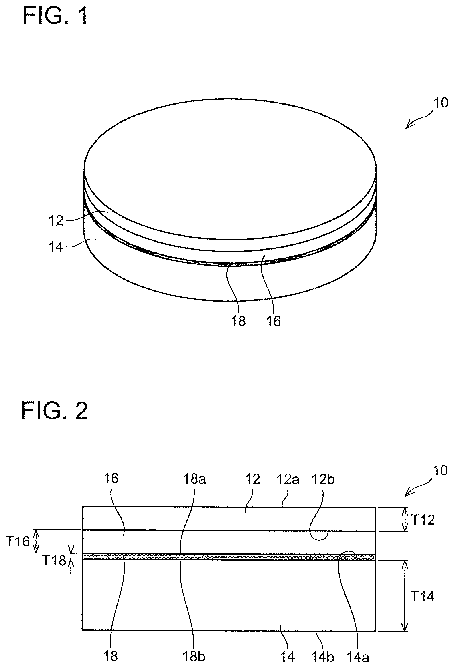 Patent US11815751 — Composite substrate for electro-optic element and method for manufacturing the same — Figure 1