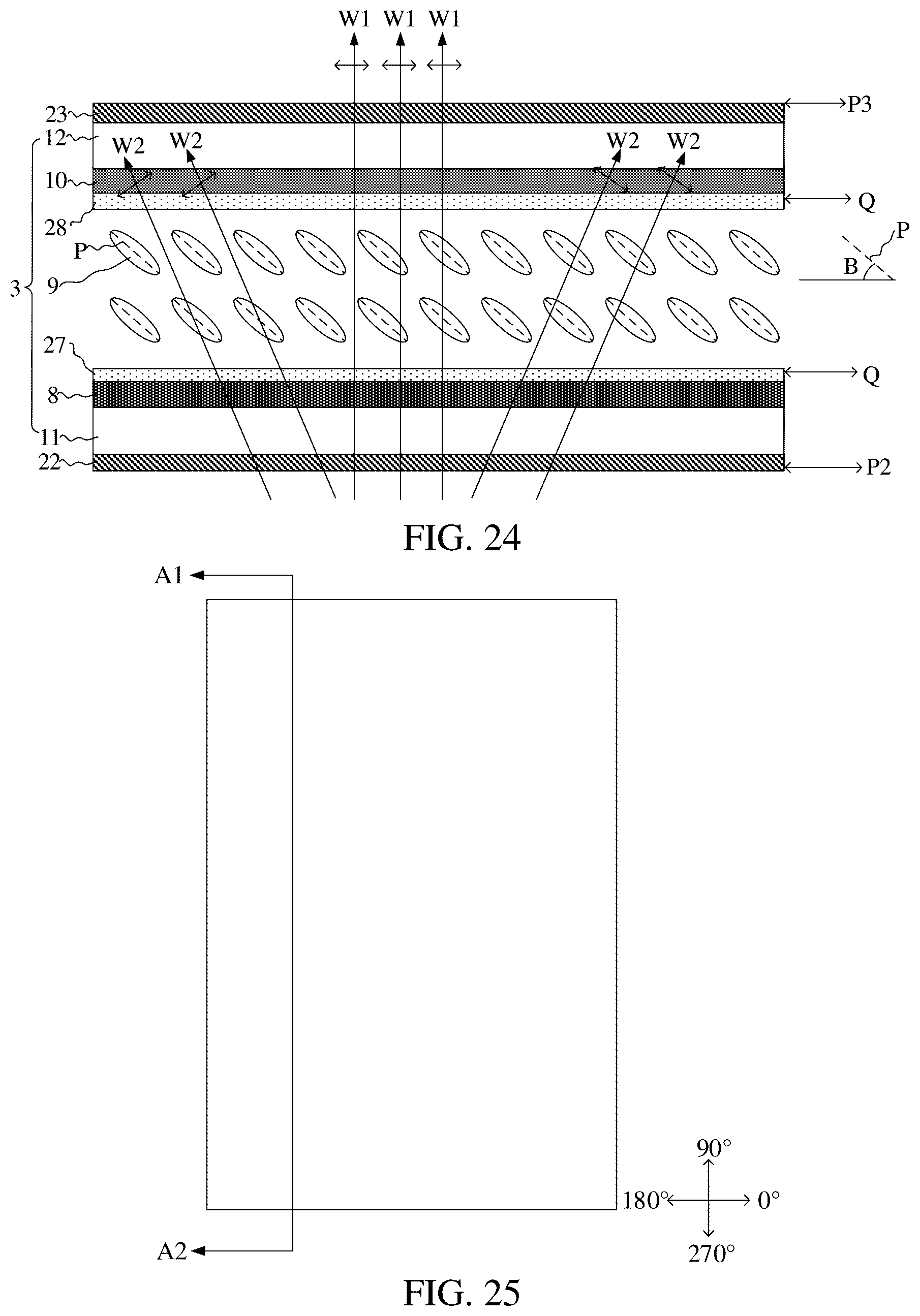 Patent US11815752 Figure 12 – Privacy display module comprising a light-adjusting component that can be configured to have a sharing mode and an anti-peeping mode, display apparatus and vehicle comprising the same