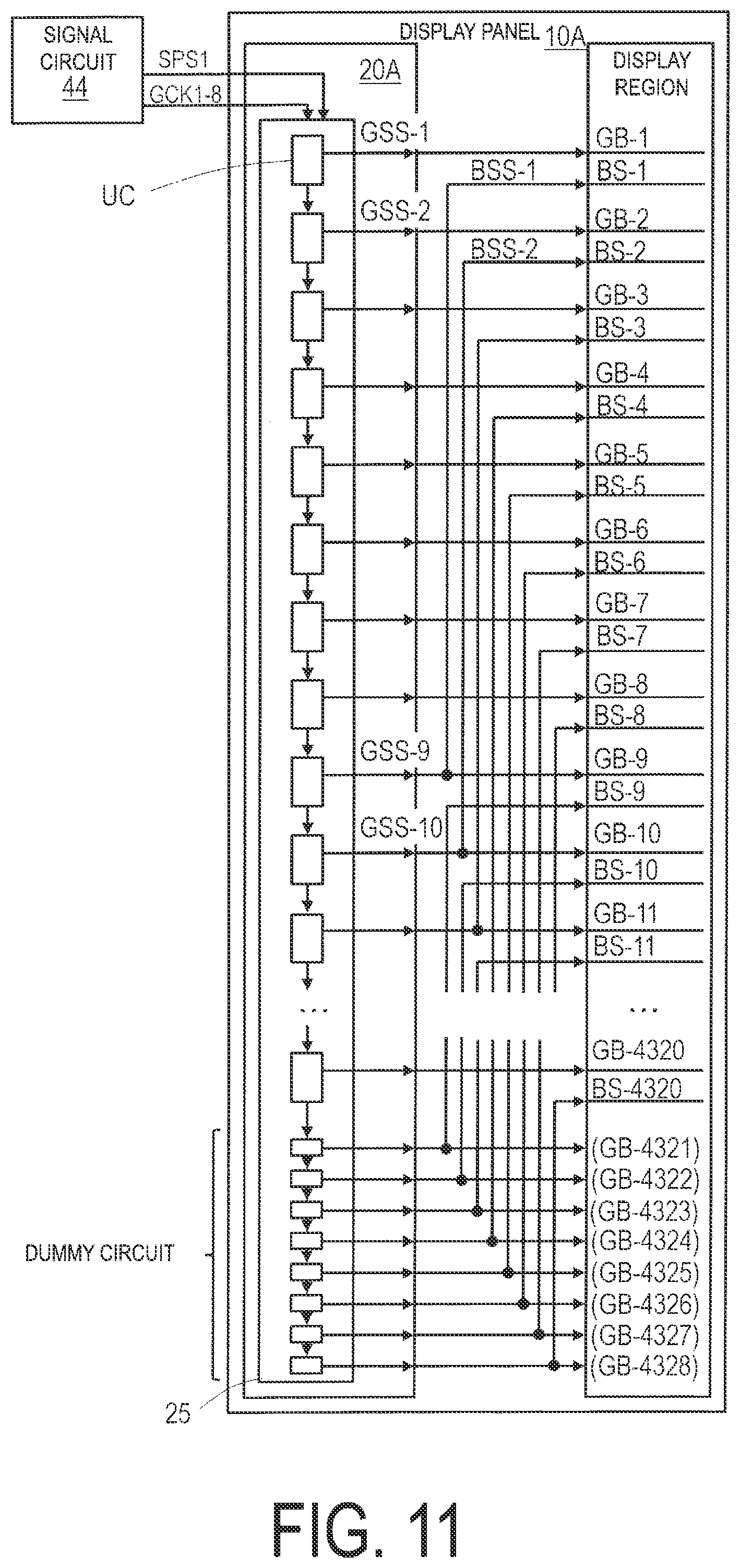 Patent US11815753 Figure 11 – Liquid crystal display apparatus and driving method of the same