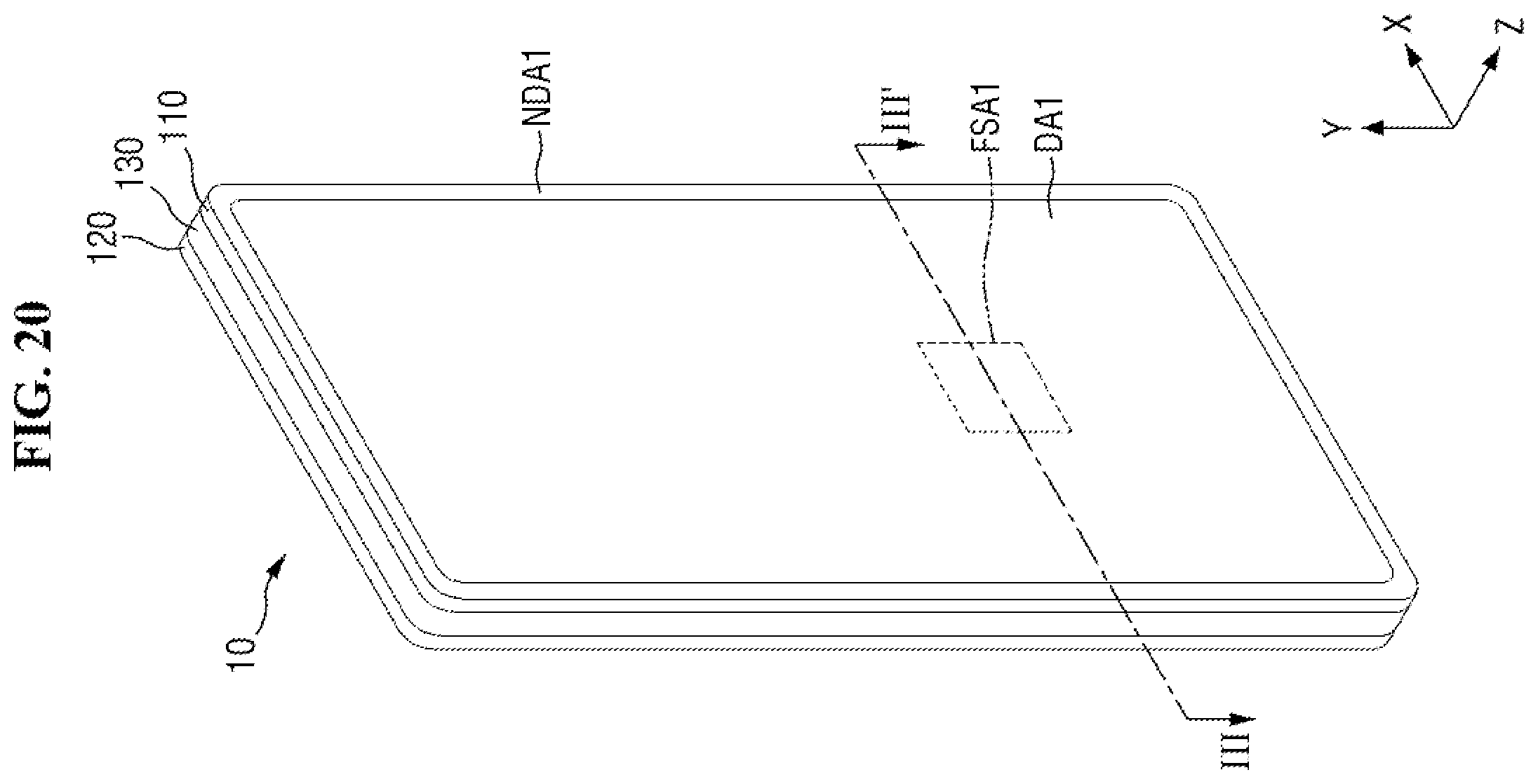 Patent US11815754 Figure 20 – Display device and method of driving the same