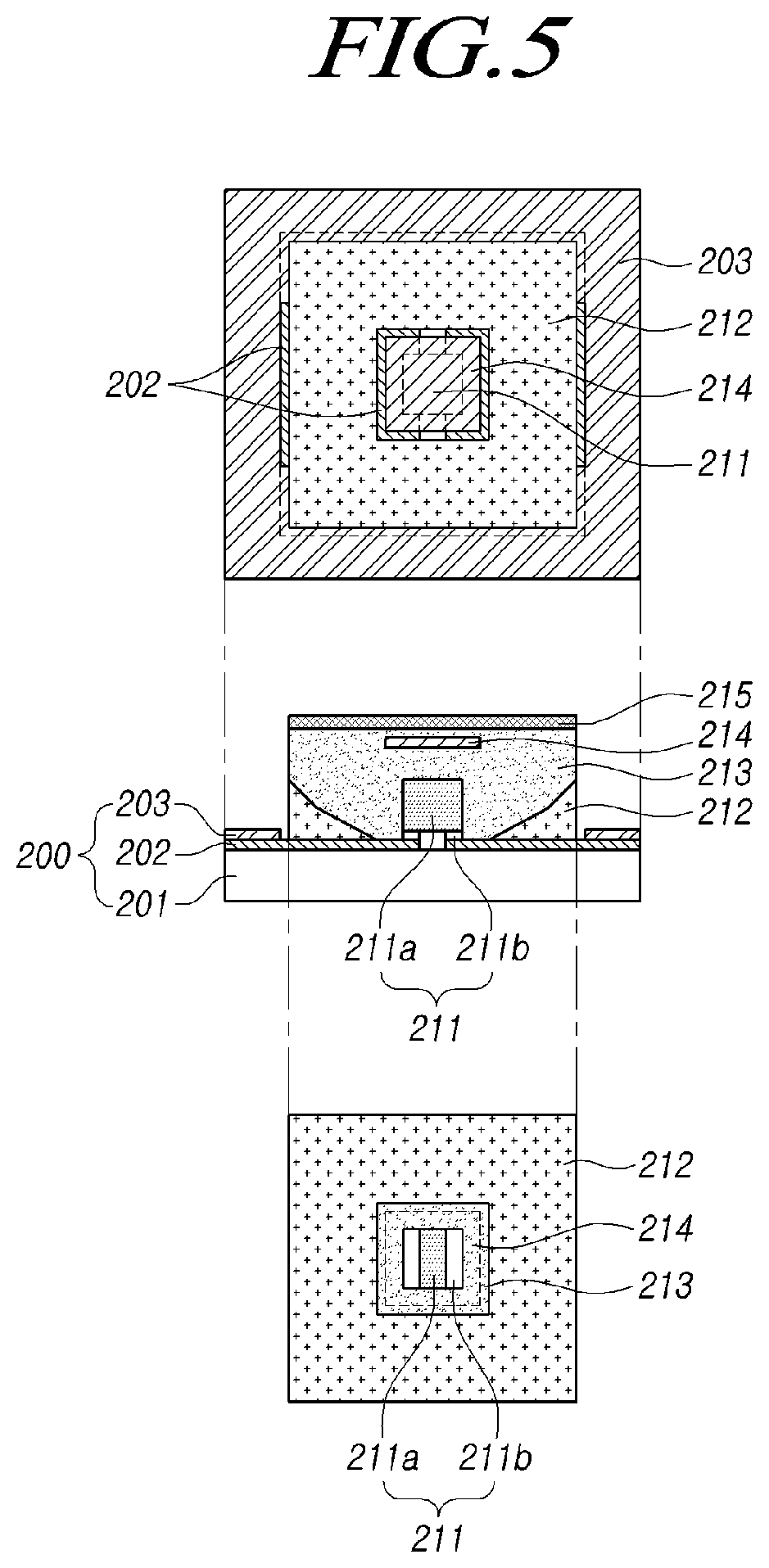 Patent US11815761 Figure 5 – Backlight unit and display device