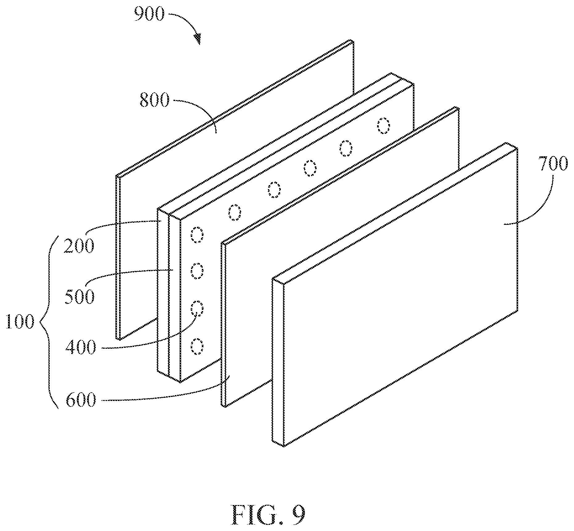 Patent US11815762 Figure 9 – Backlight module