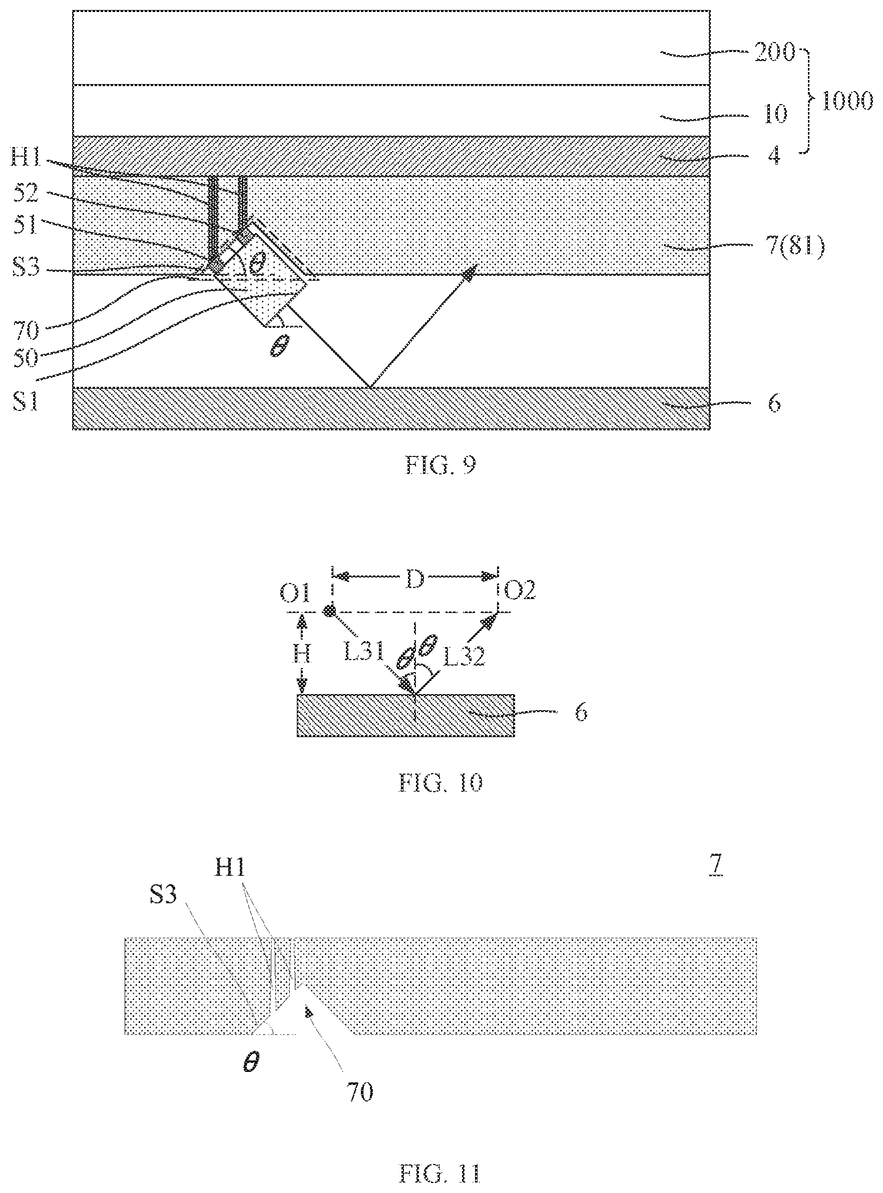 Patent US11815765 Figure 4 – Display panel and display device