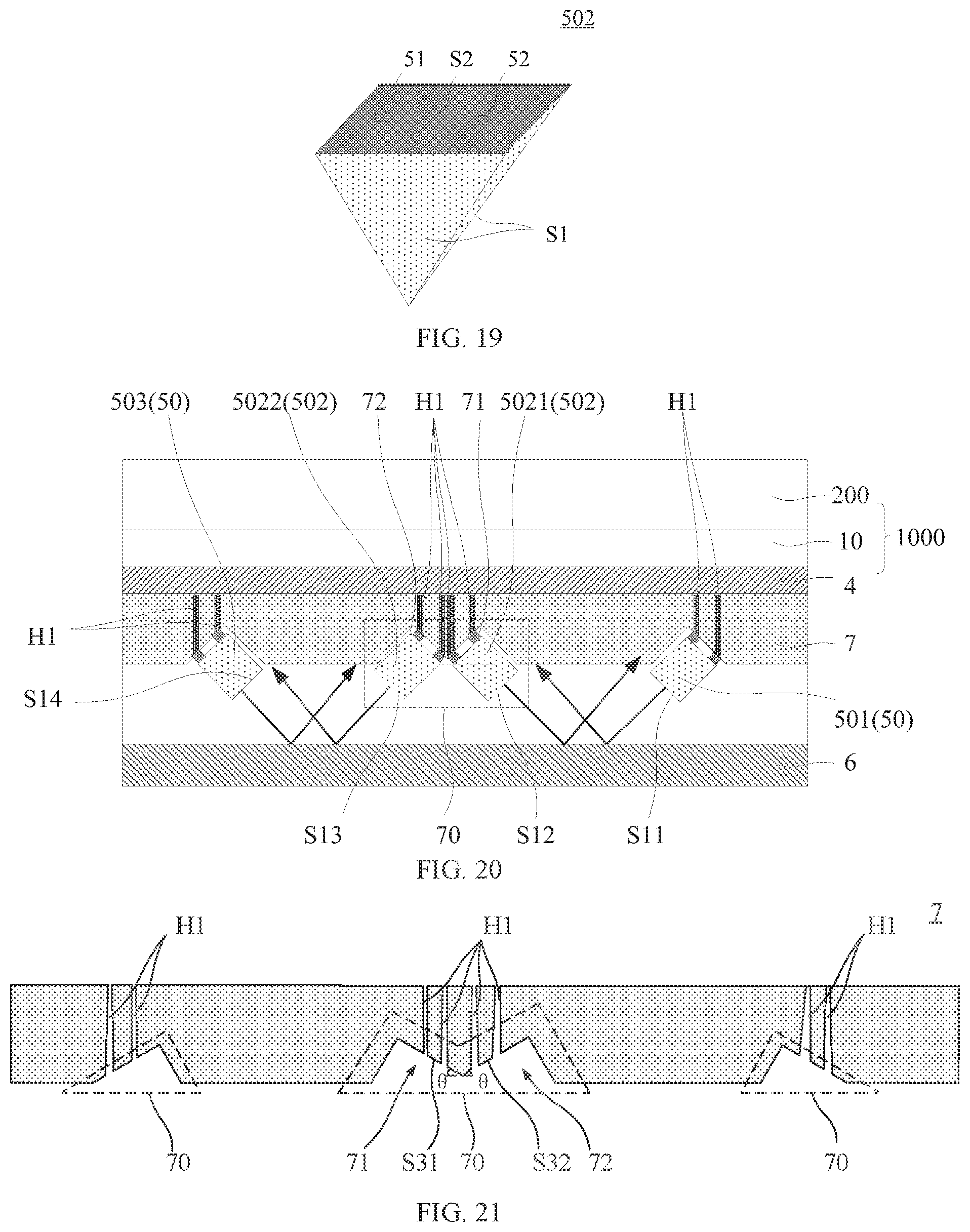 Patent US11815765 Figure 8 – Display panel and display device