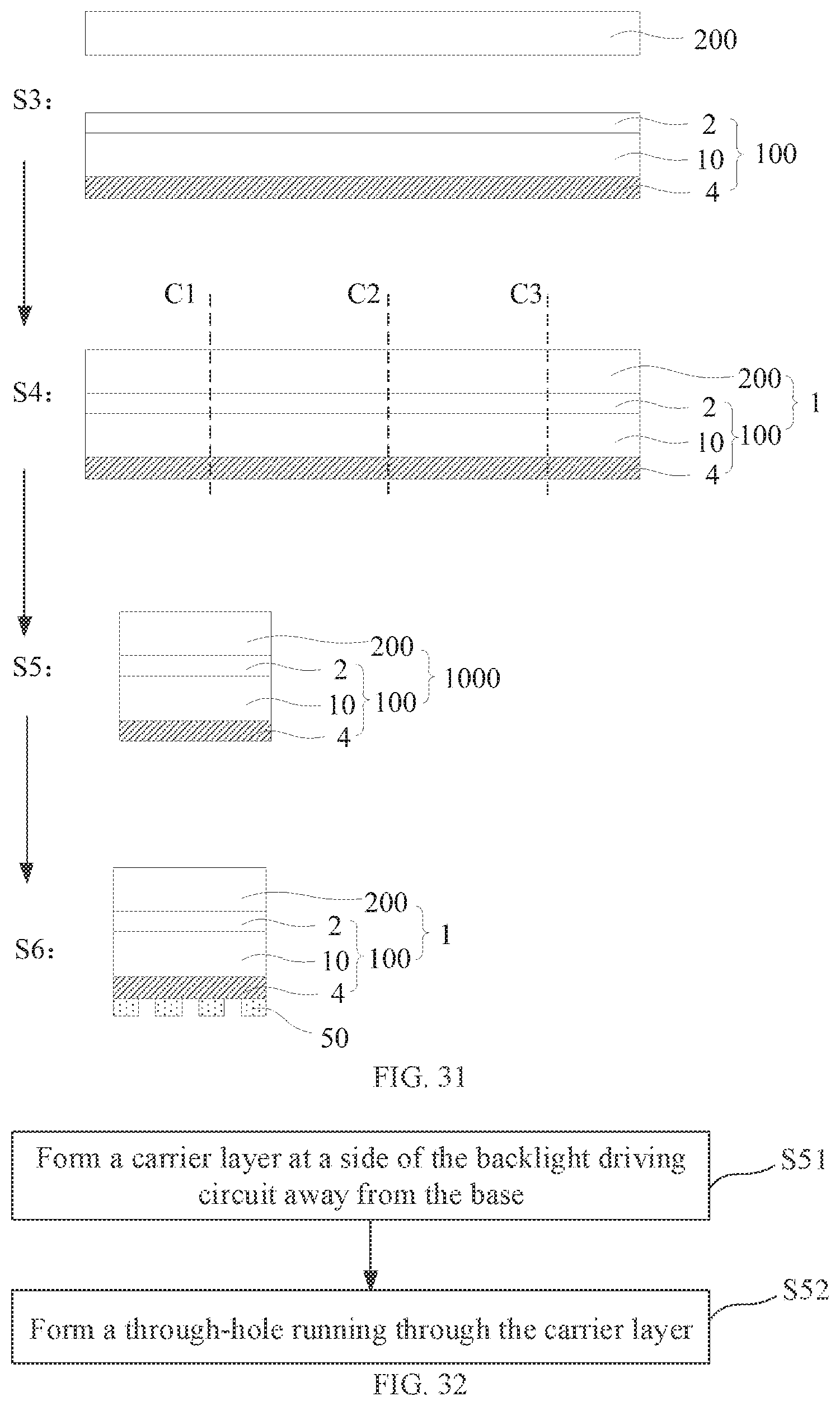 Patent US11815765 Figure 13 – Display panel and display device