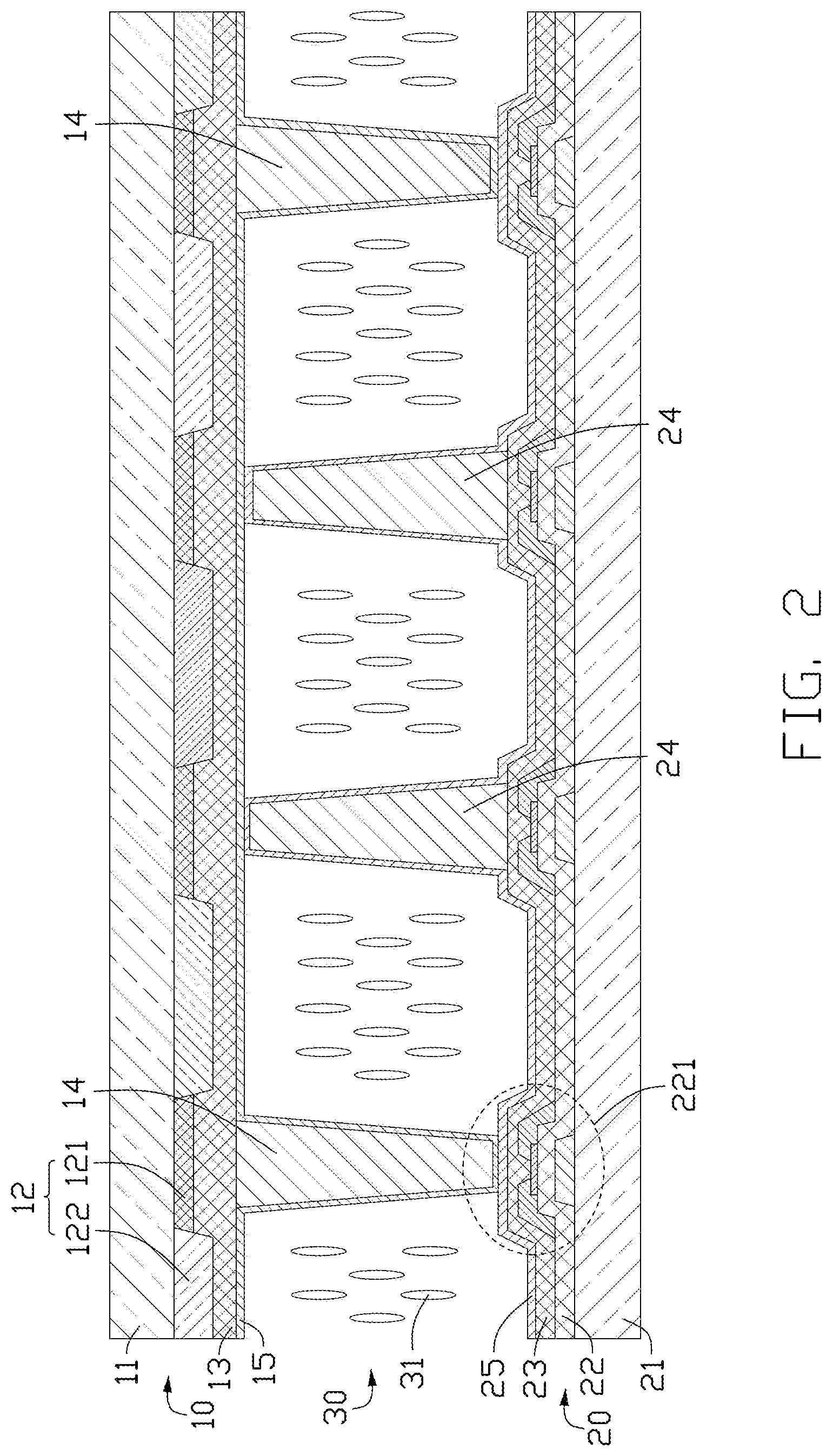 Patent US11815767 Figure 2 – Display panel and liquid crystal display