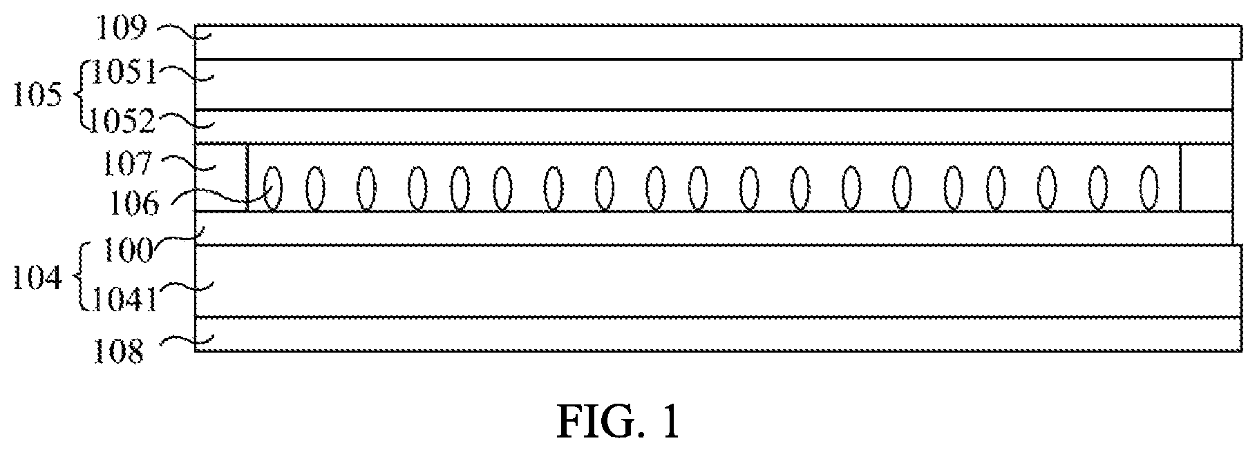 Patent US11815768 — Display panel and display device — Figure 1