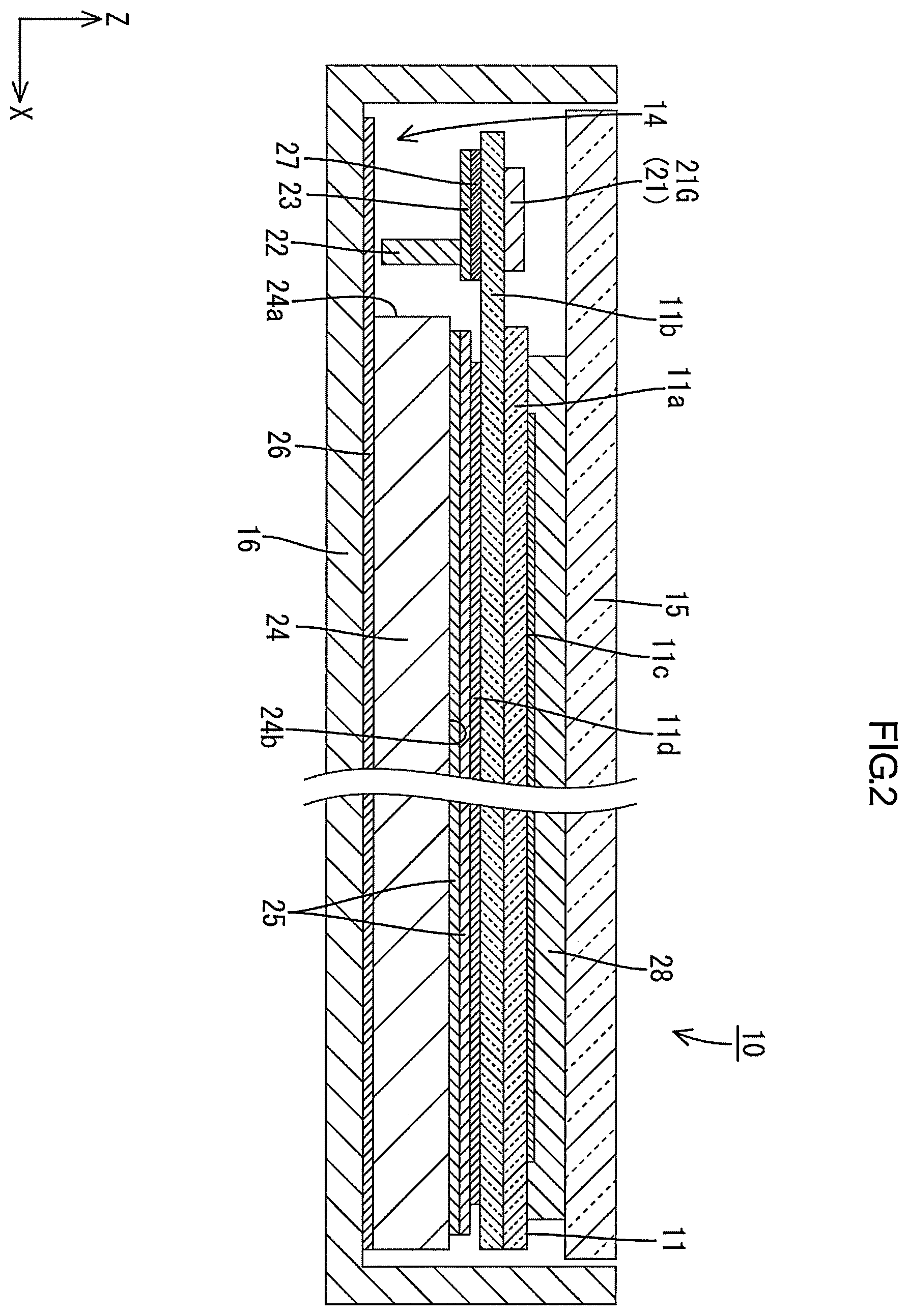 Patent US11815769 Figure 2 – Display device
