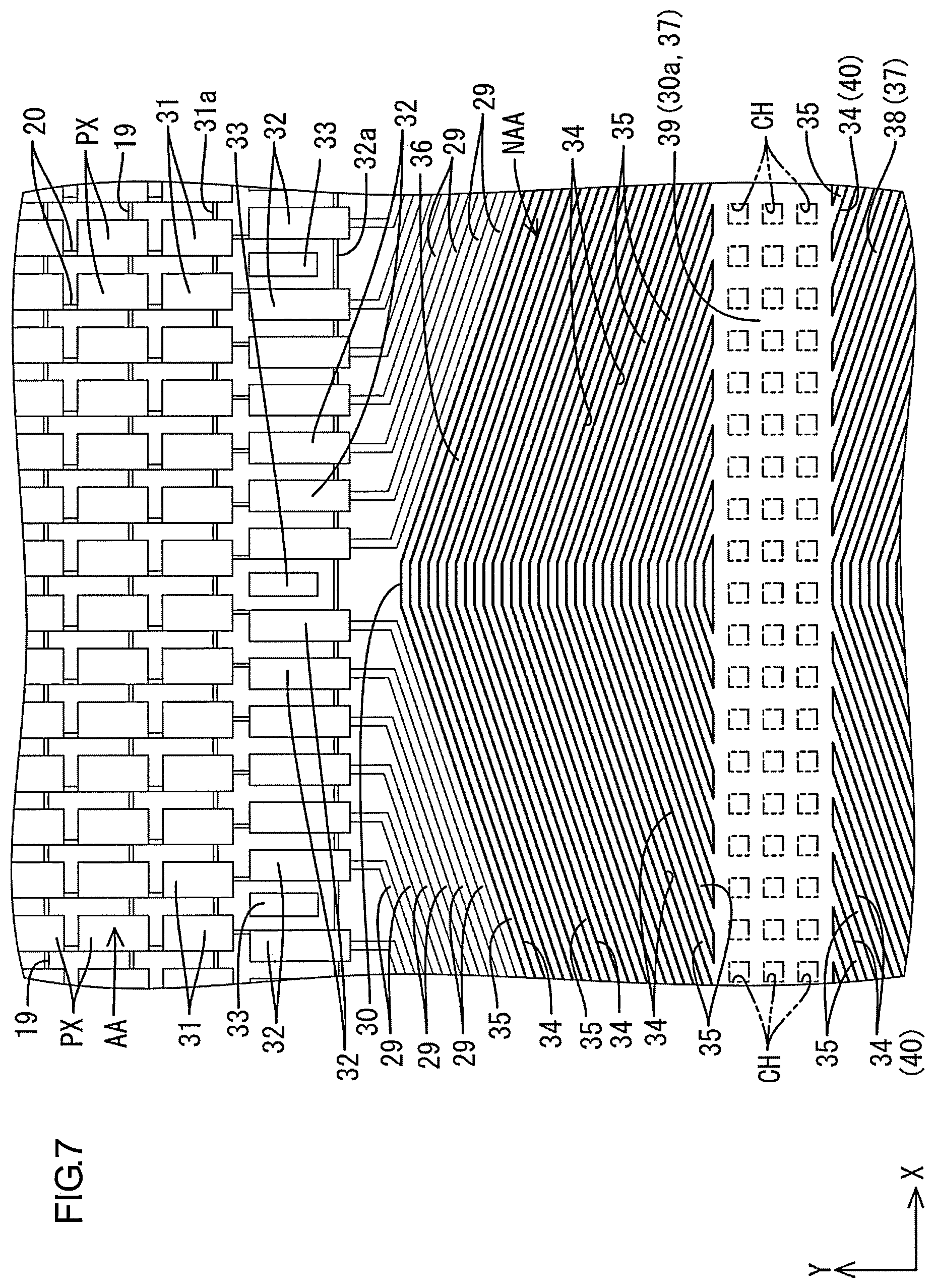 Patent US11815769 Figure 7 – Display device