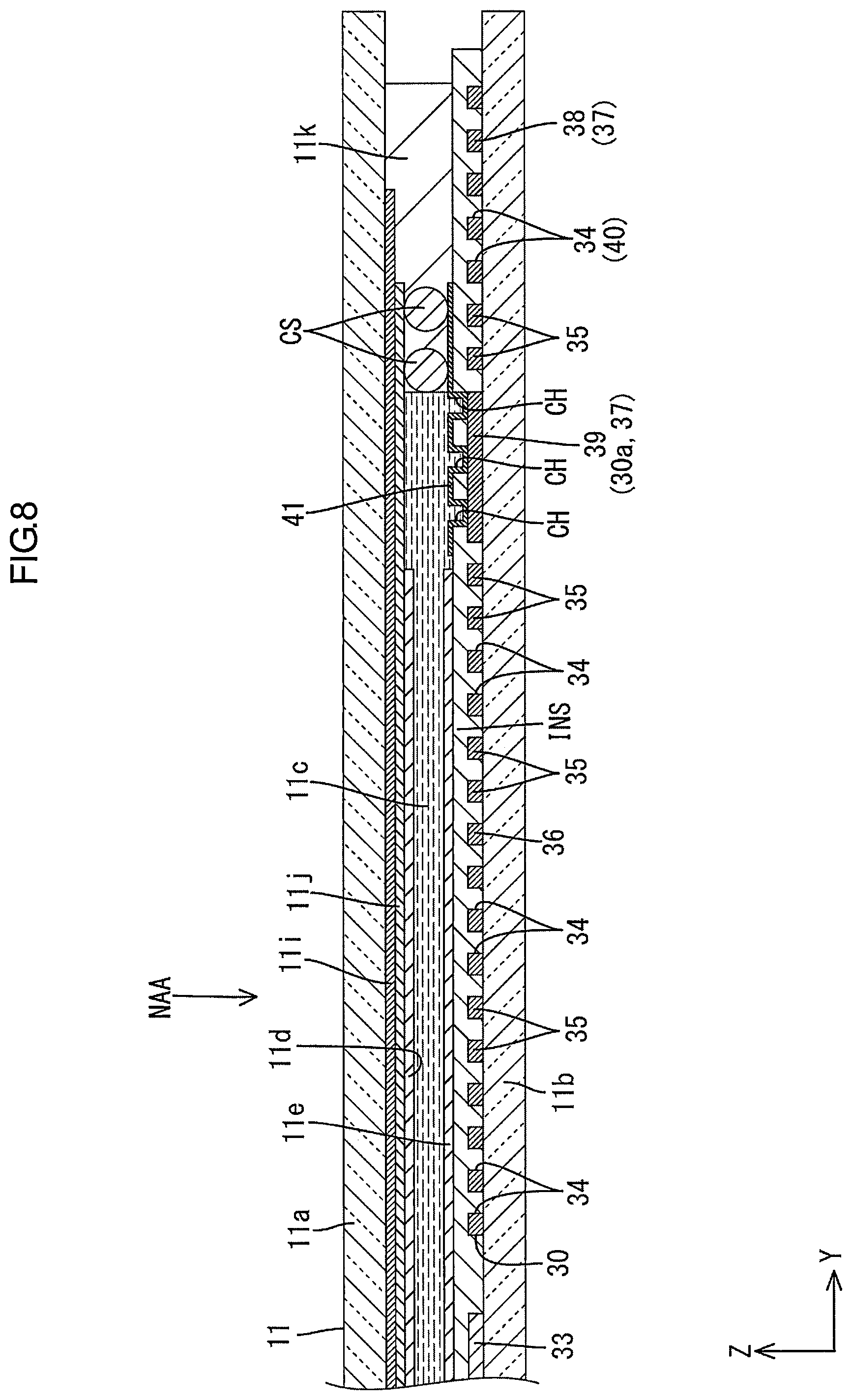 Patent US11815769 Figure 8 – Display device