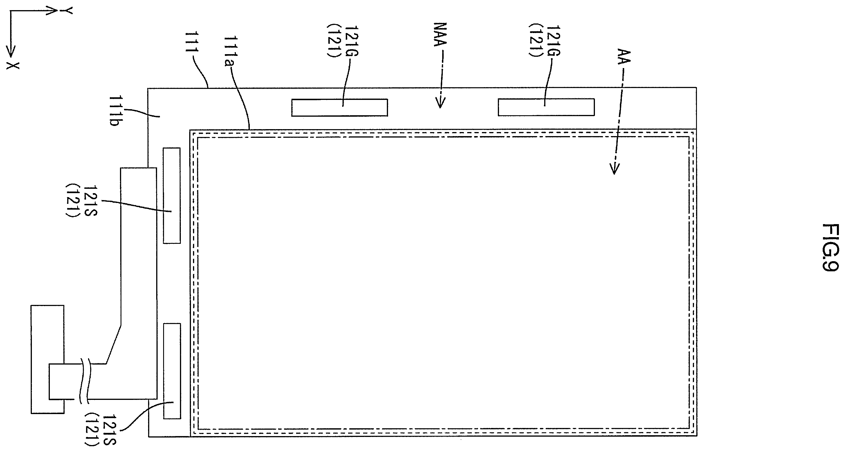Patent US11815769 Figure 9 – Display device