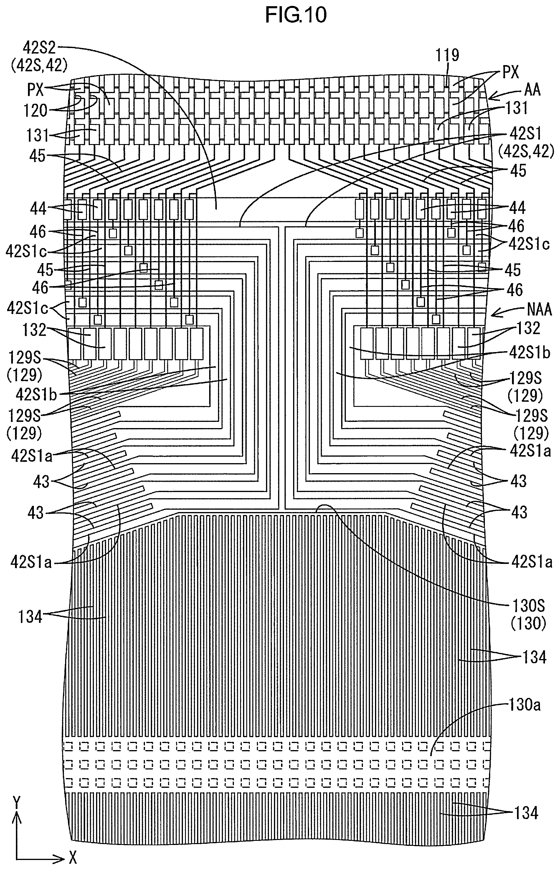 Patent US11815769 Figure 10 – Display device