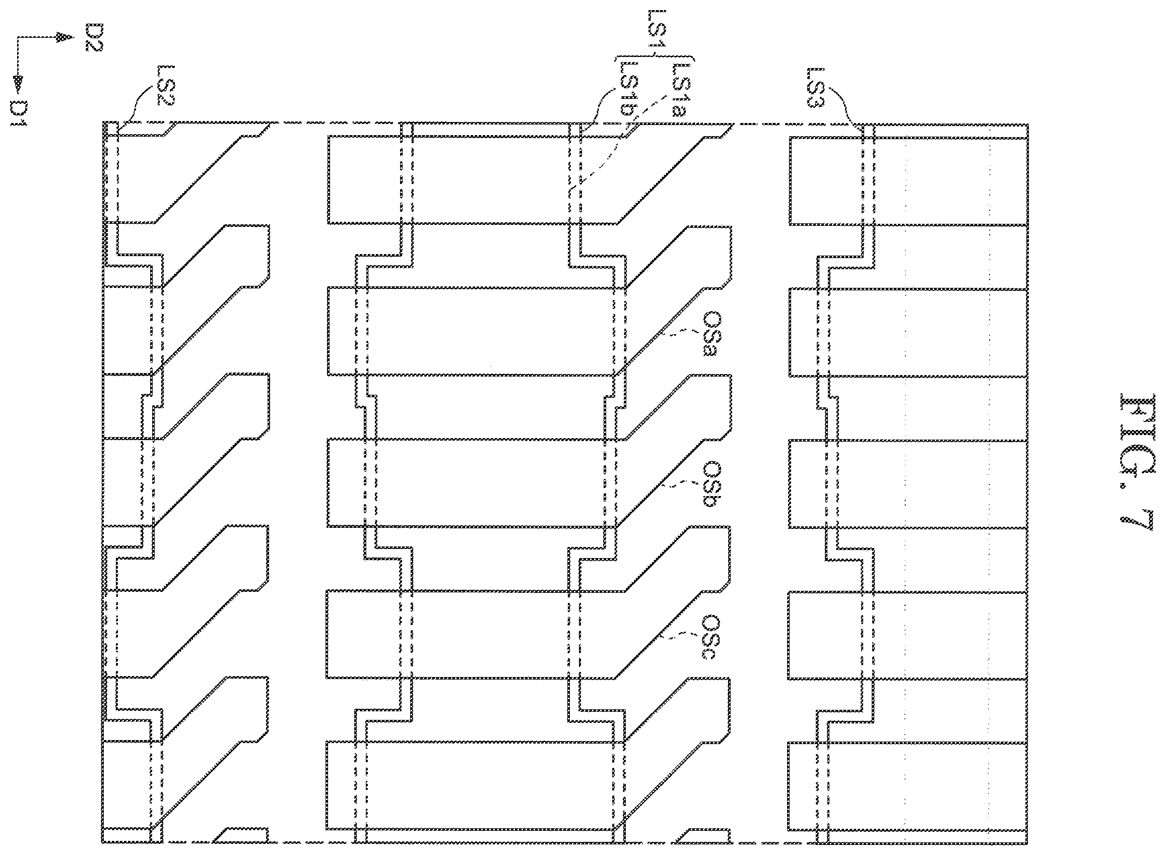 Patent US11815770 Figure 7 – Display device and array substrate