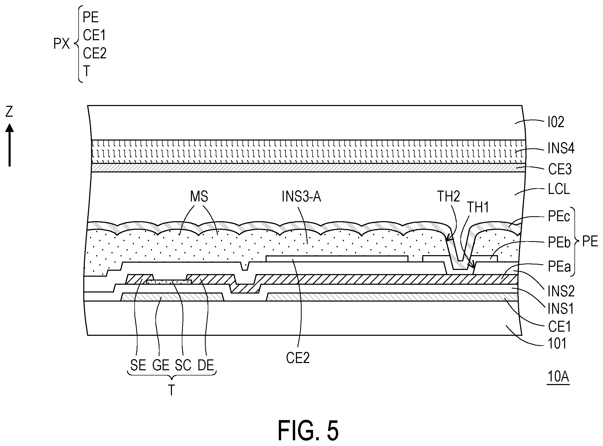 Patent US11815771 Figure 15 – Display panel and manufacturing method thereof