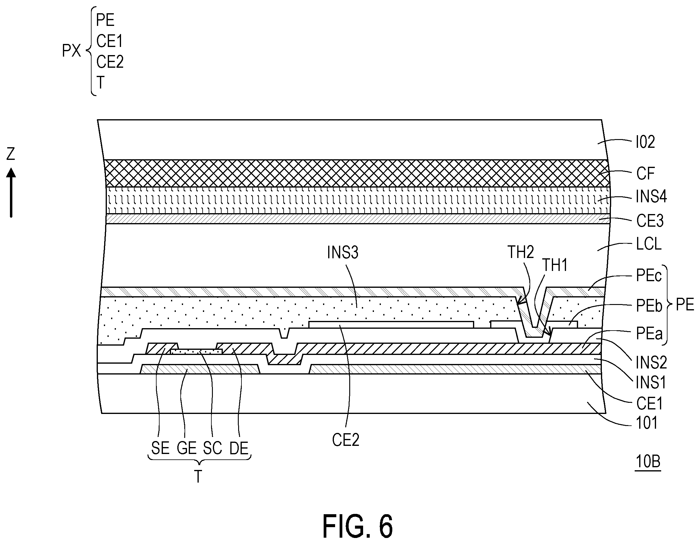Patent US11815771 Figure 16 – Display panel and manufacturing method thereof