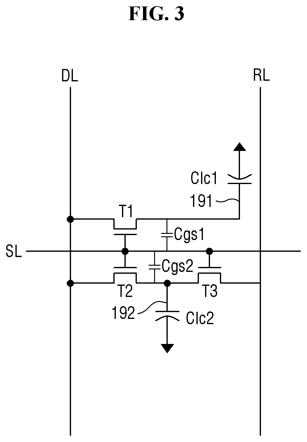 Patent US11815772 Figure 3 – Display device including first and second switching elements