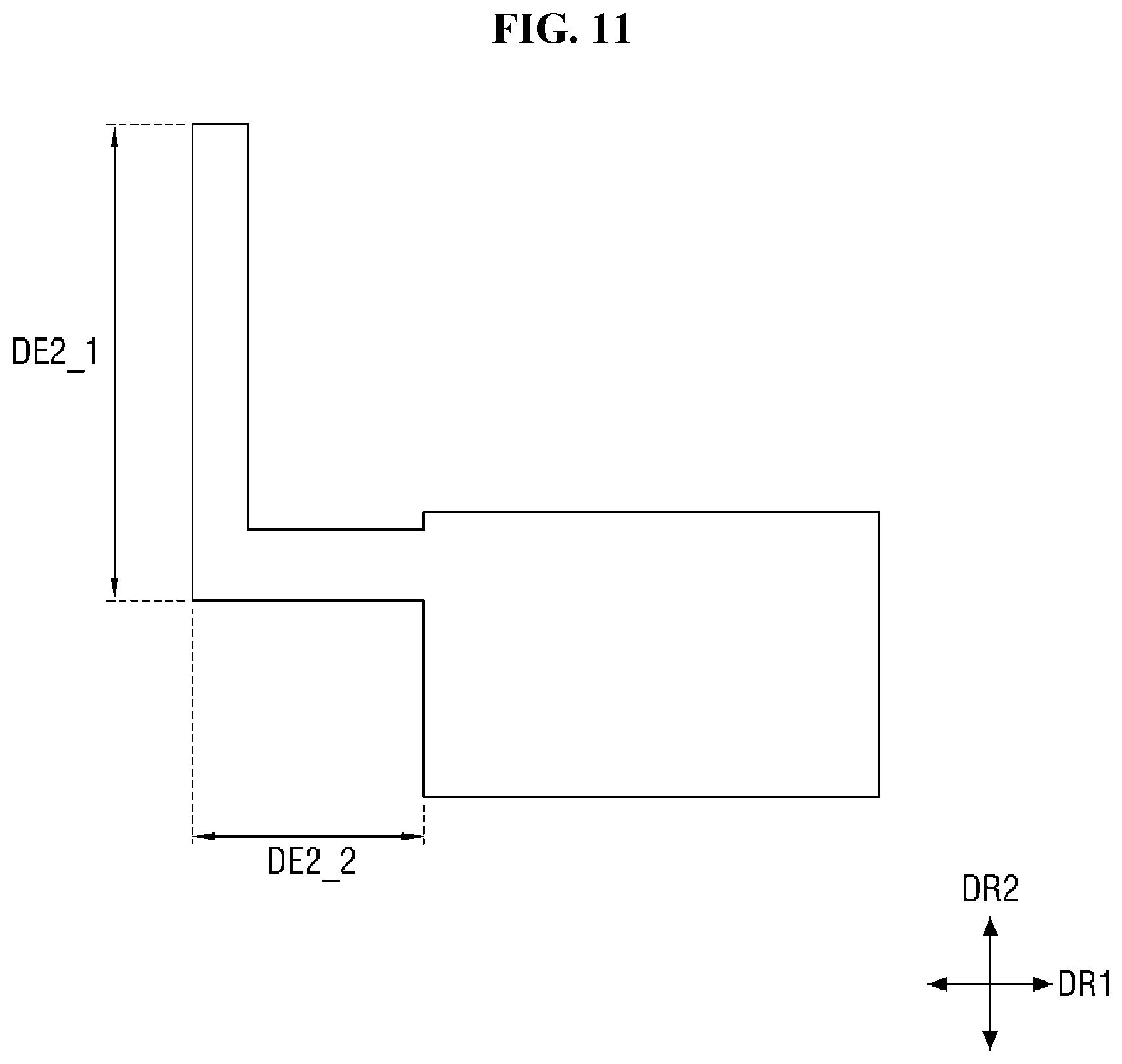 Patent US11815772 Figure 11 – Display device including first and second switching elements