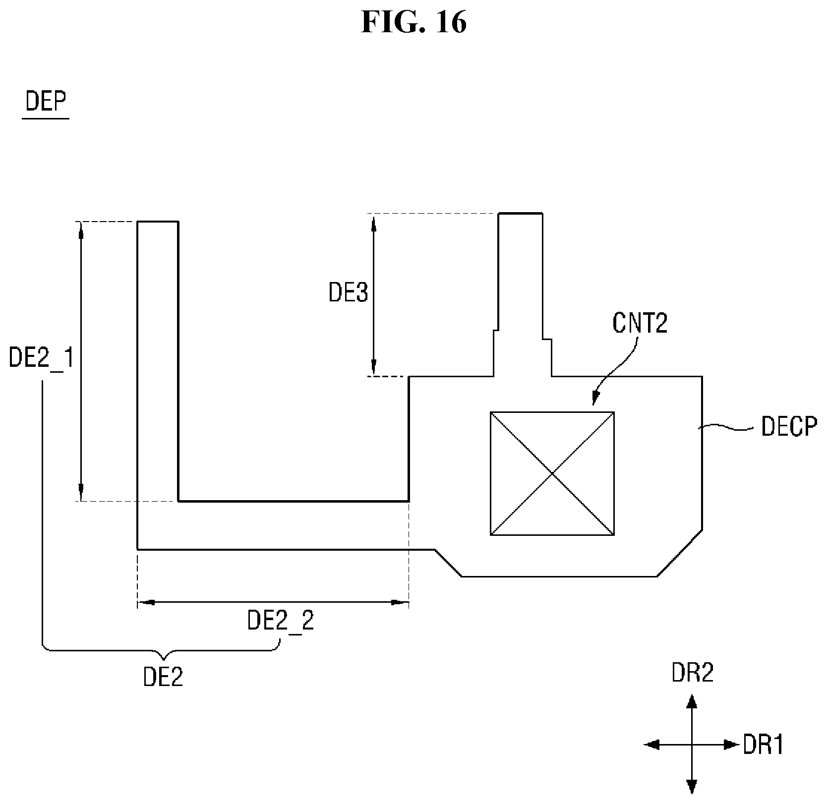 Patent US11815772 Figure 16 – Display device including first and second switching elements