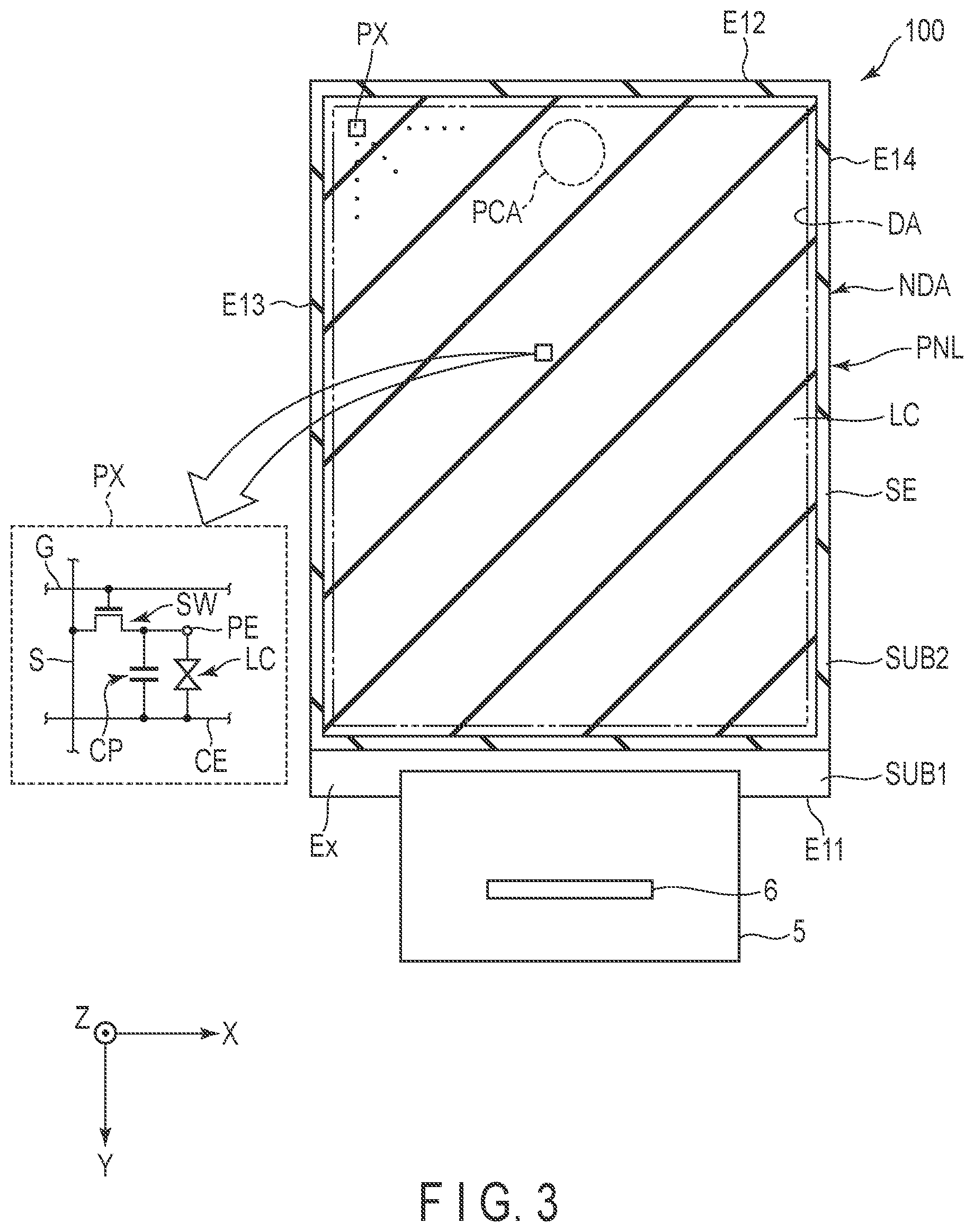Patent US11815774 Figure 3 – Electronic device