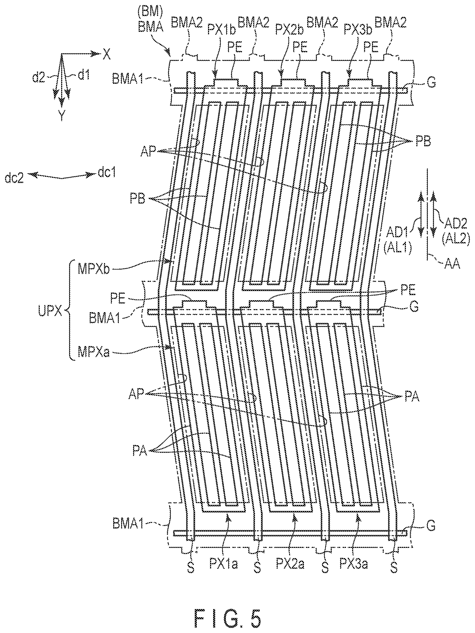 Patent US11815774 Figure 5 – Electronic device