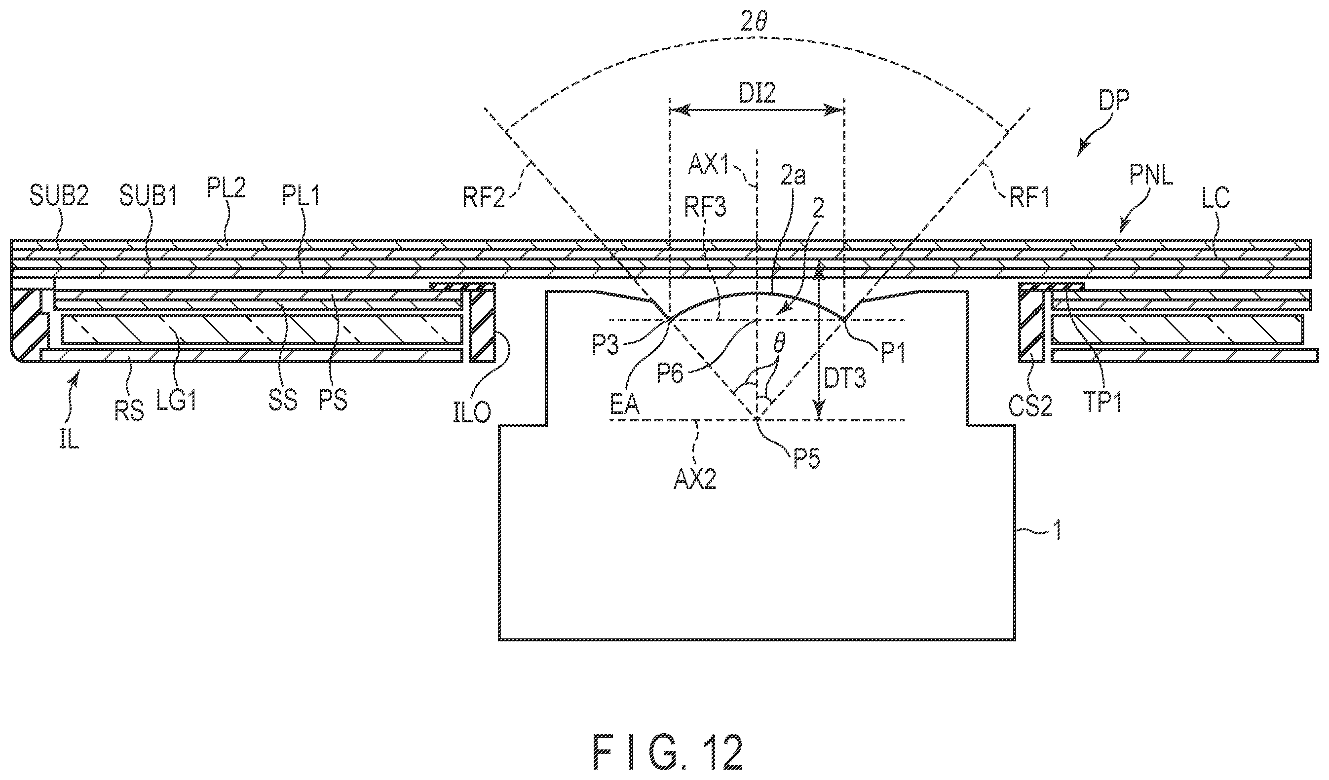 Patent US11815774 Figure 11 – Electronic device