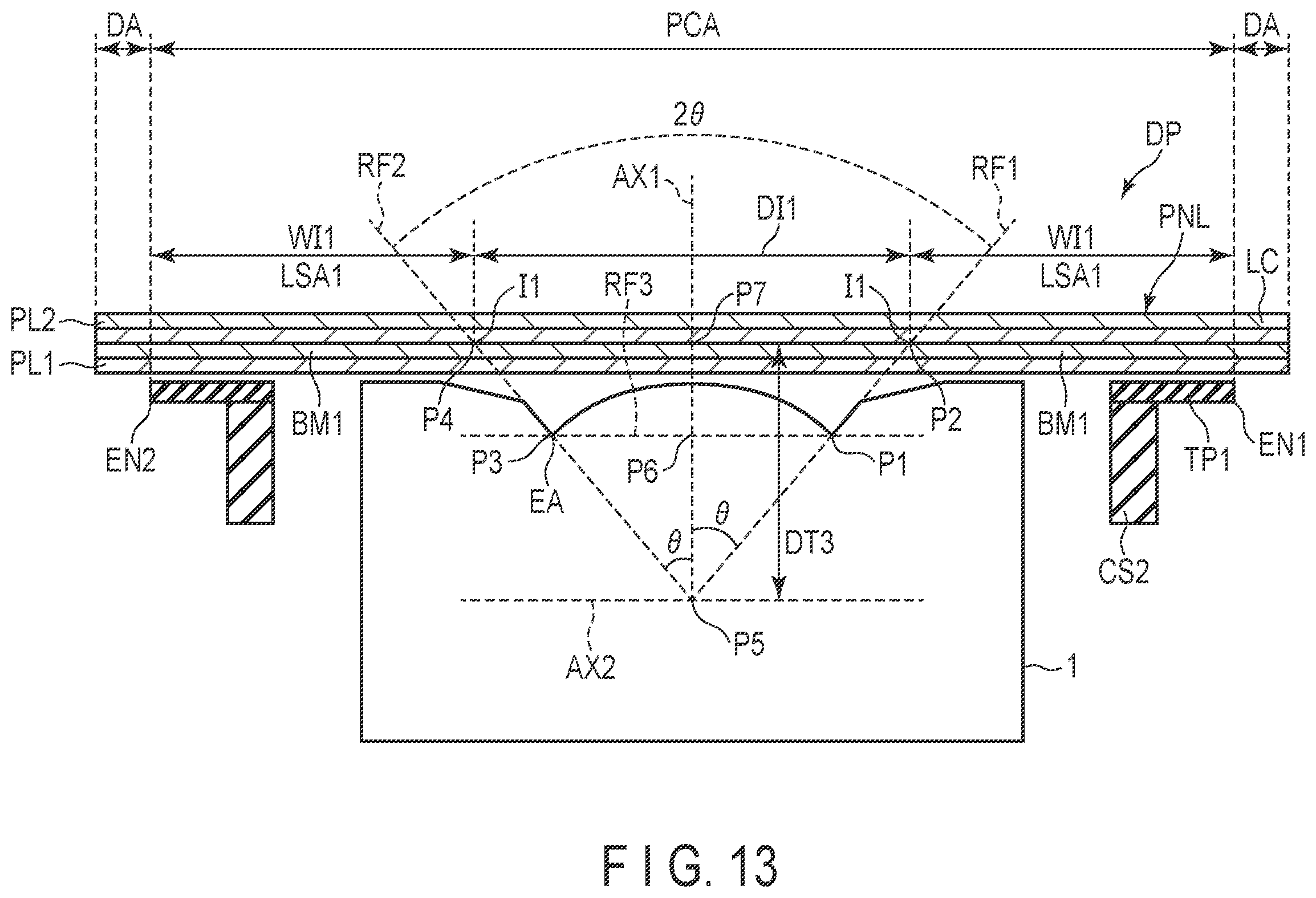 Patent US11815774 Figure 12 – Electronic device