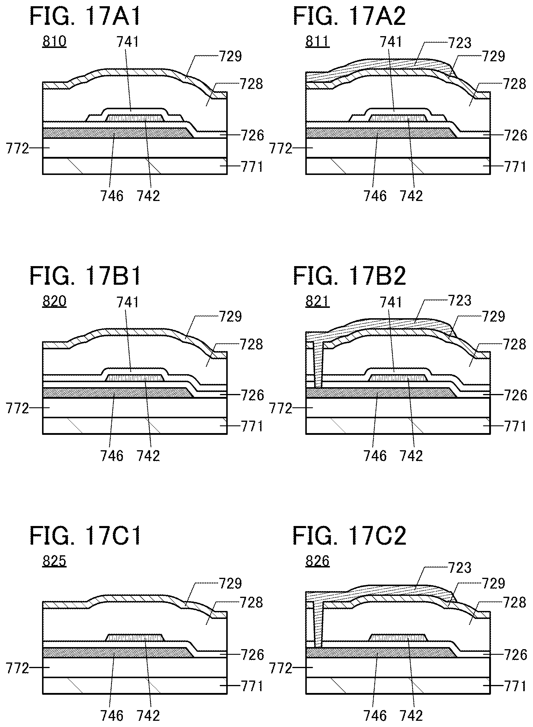 Patent US11815775 Figure 17 – Display apparatus having pixels connected to first and second wirings set to different potentials