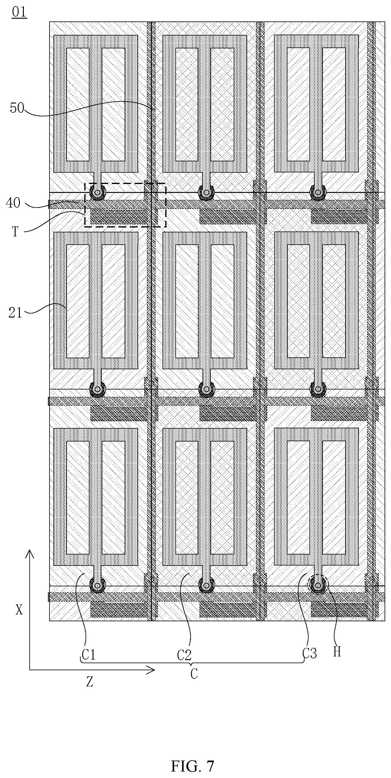 Patent US11815776 Figure 4 – Array substrate, display panel and display device