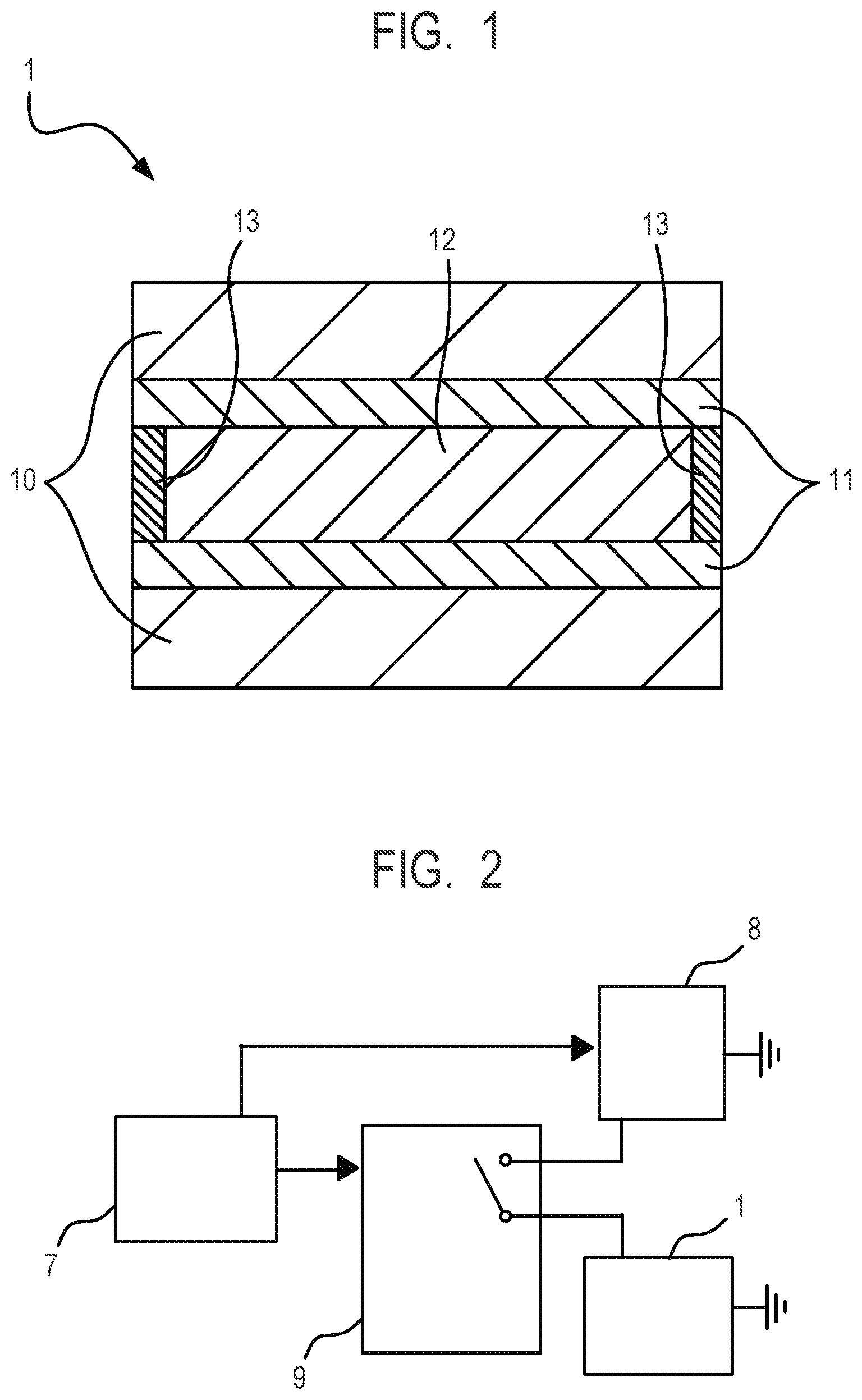Patent US11815778 Figure 1 – Organic compound and electrochromic element