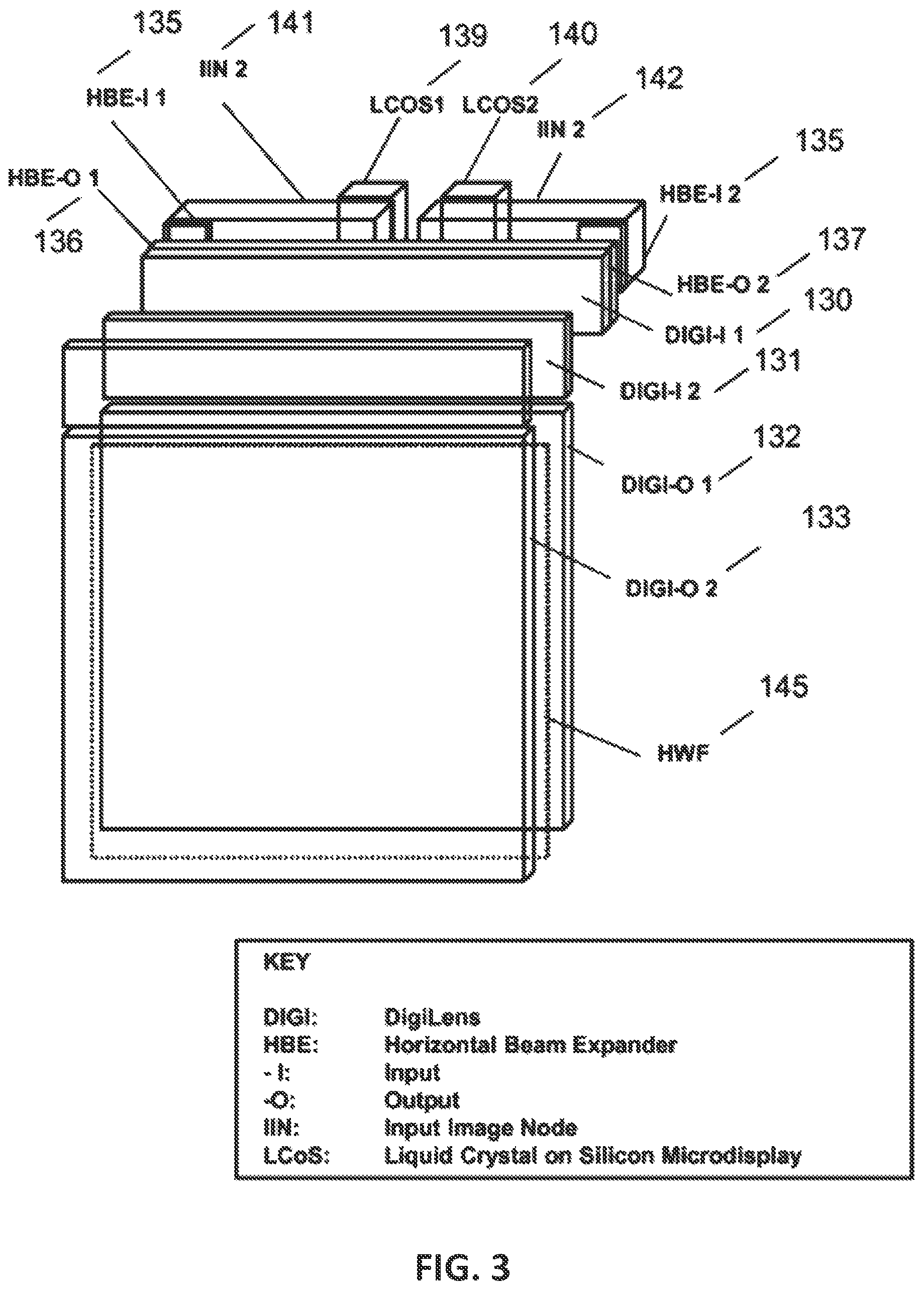 Patent US11815781 Figure 3 – Transparent waveguide display
