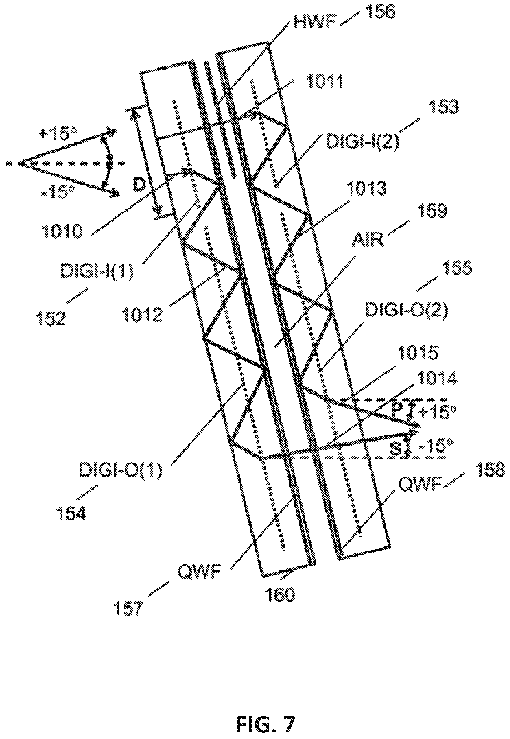 Patent US11815781 Figure 7 – Transparent waveguide display