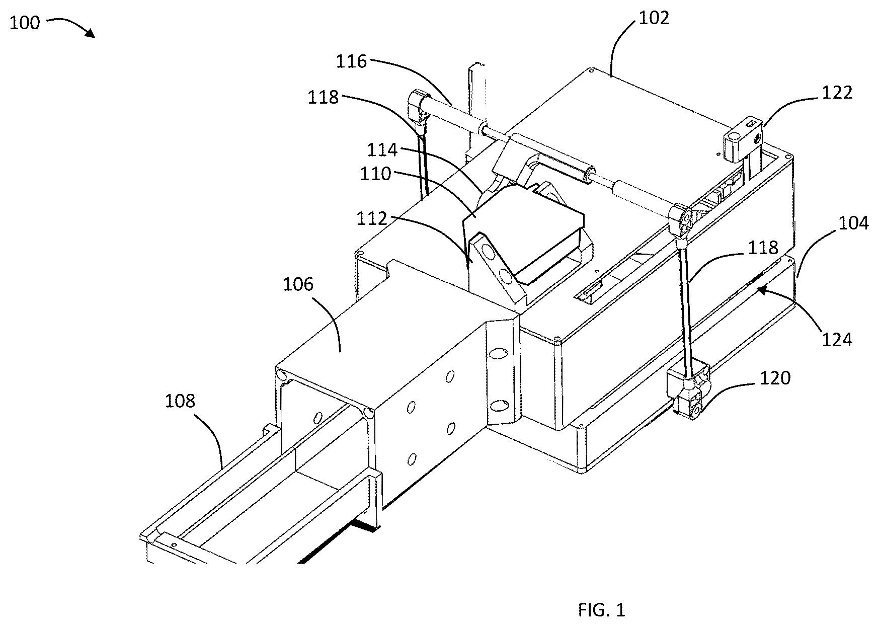 Patent US11815788 — Phenotyping imaging system with automatic leaf-handling mechanism — Figure 1