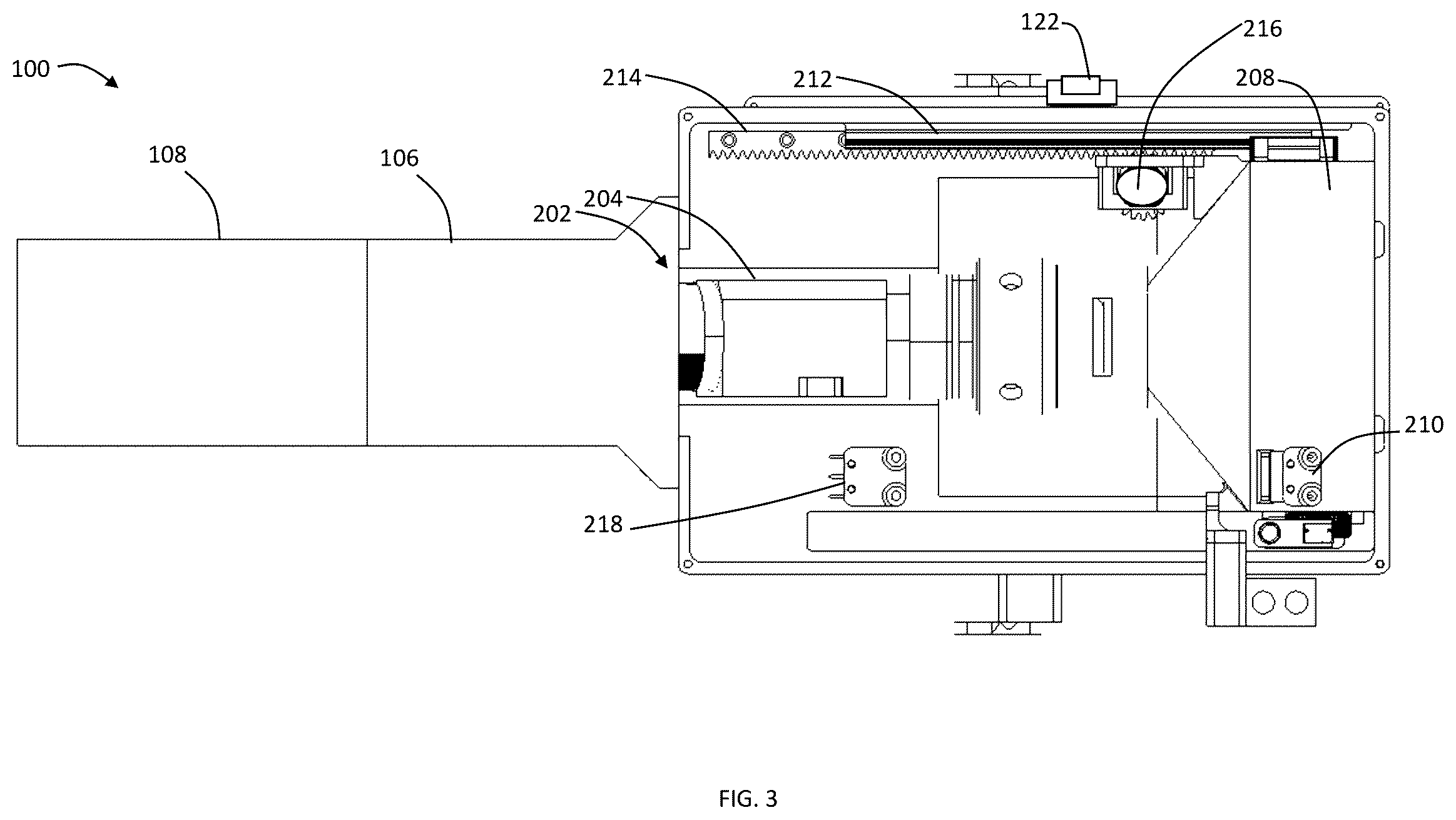 Patent US11815788 Figure 3 – Phenotyping imaging system with automatic leaf-handling mechanism