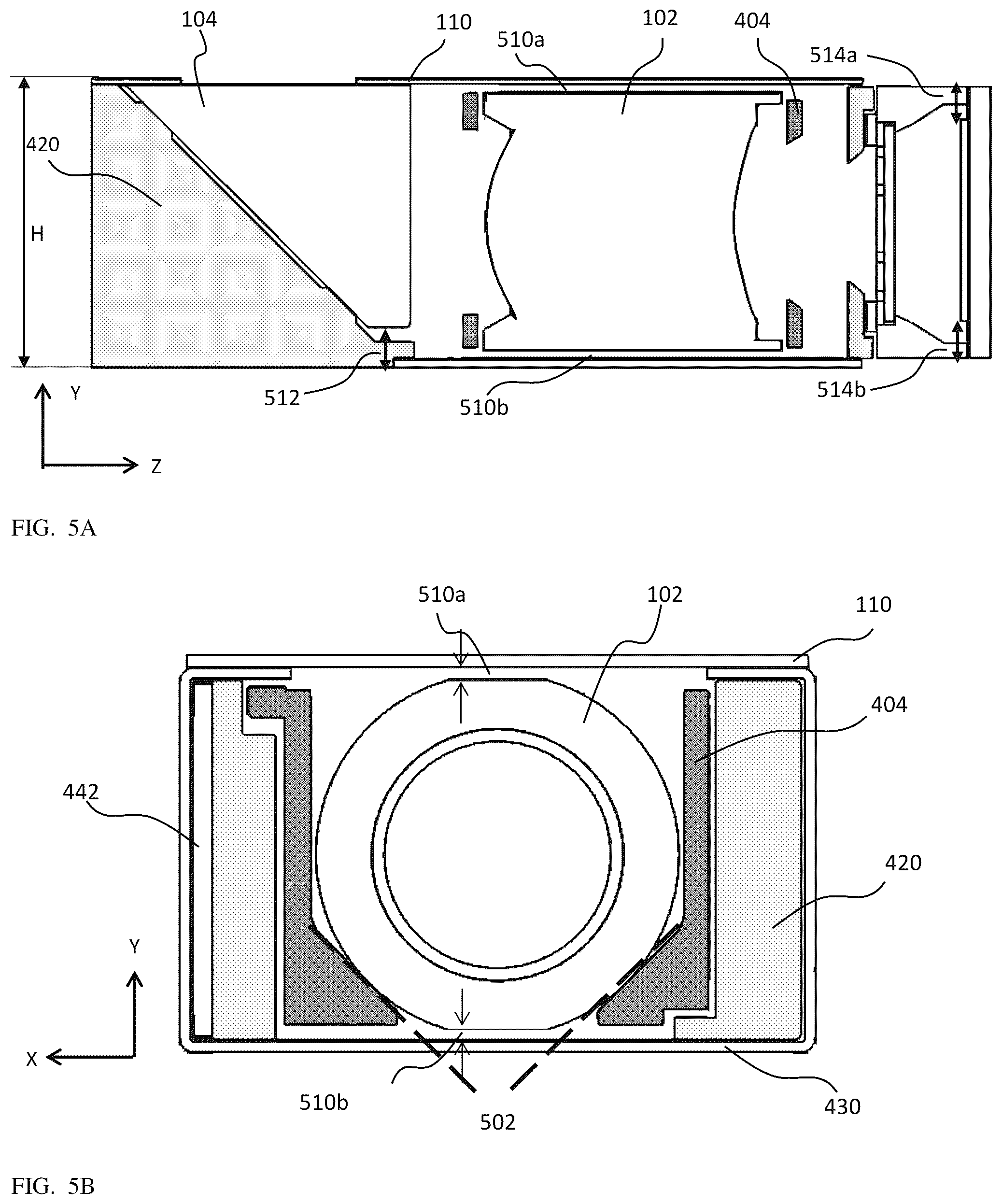 Patent US11815790 Figure 10 – Compact folded camera