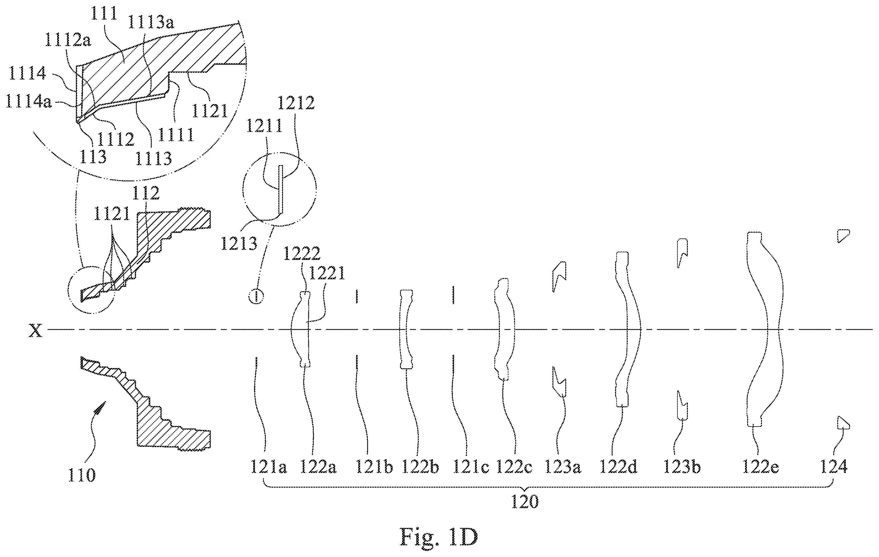 Patent US11815791 Figure 4 – Imaging lens assembly module, camera module and electronic device
