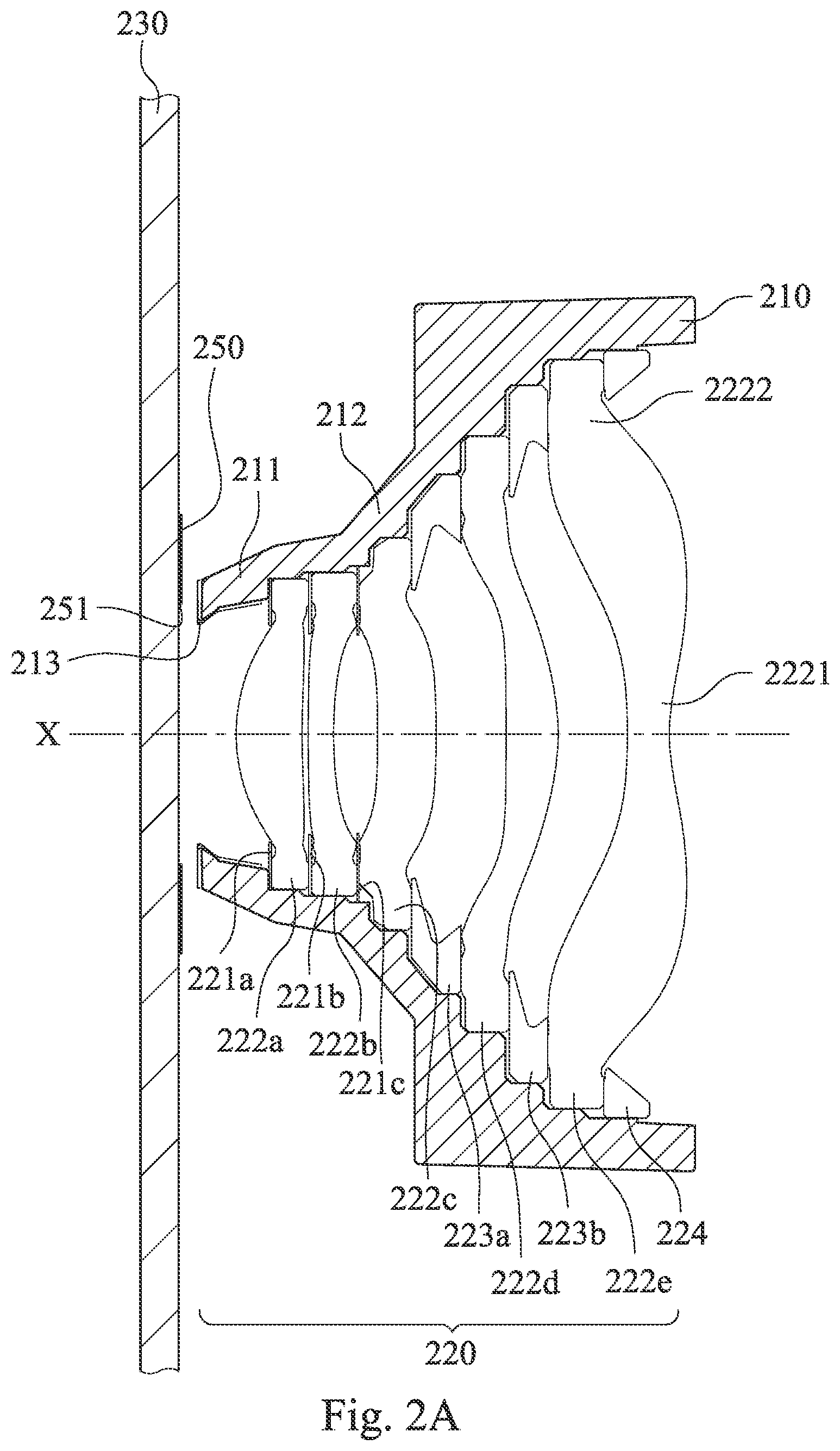 Patent US11815791 Figure 7 – Imaging lens assembly module, camera module and electronic device