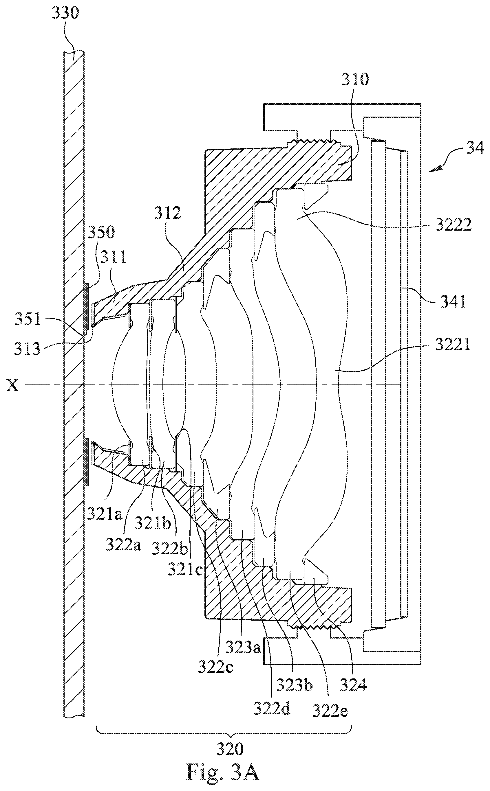 Patent US11815791 Figure 11 – Imaging lens assembly module, camera module and electronic device