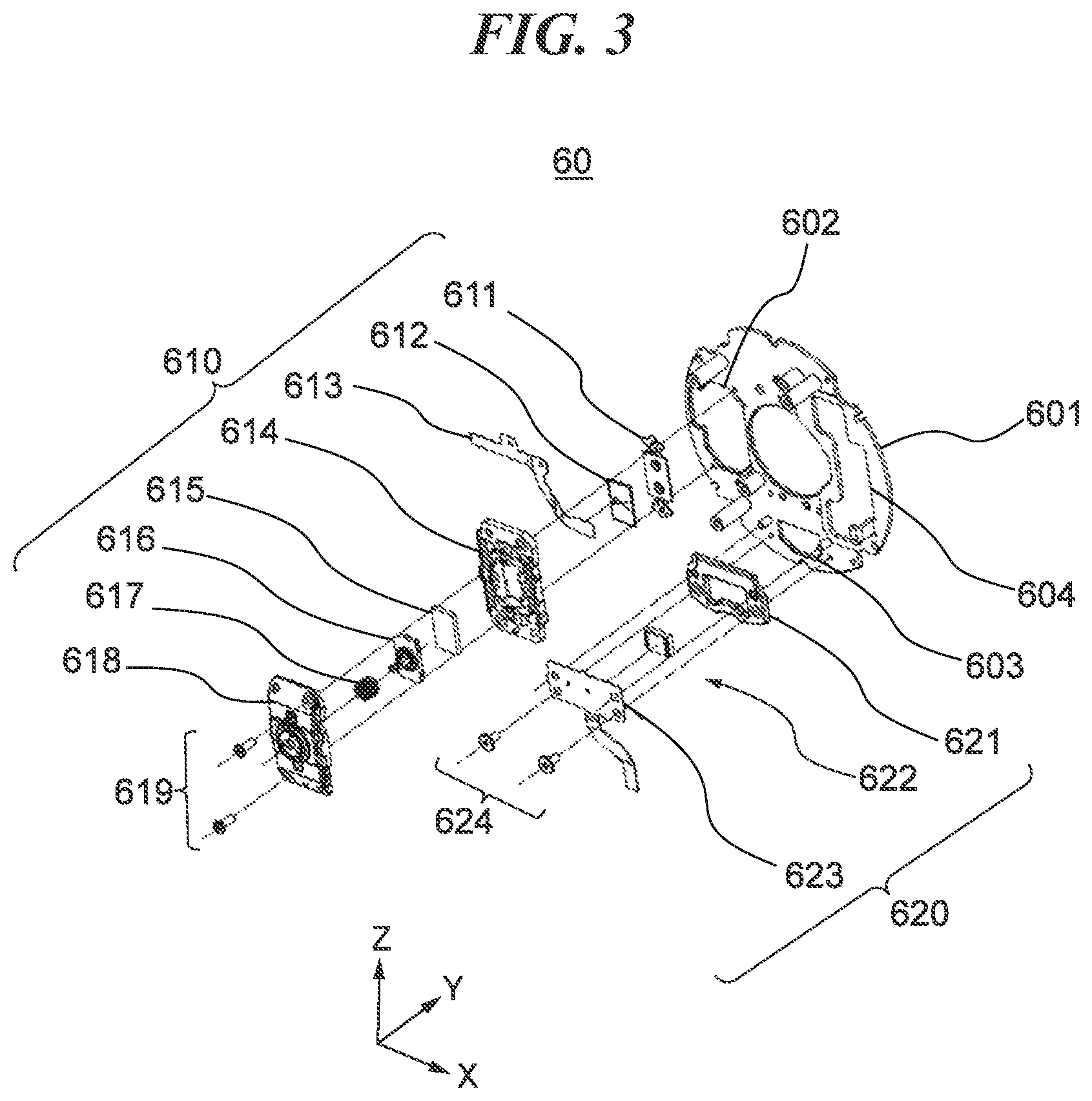 Patent US11815793 Figure 3 – Electronic apparatus including image capturing unit configured to be movable