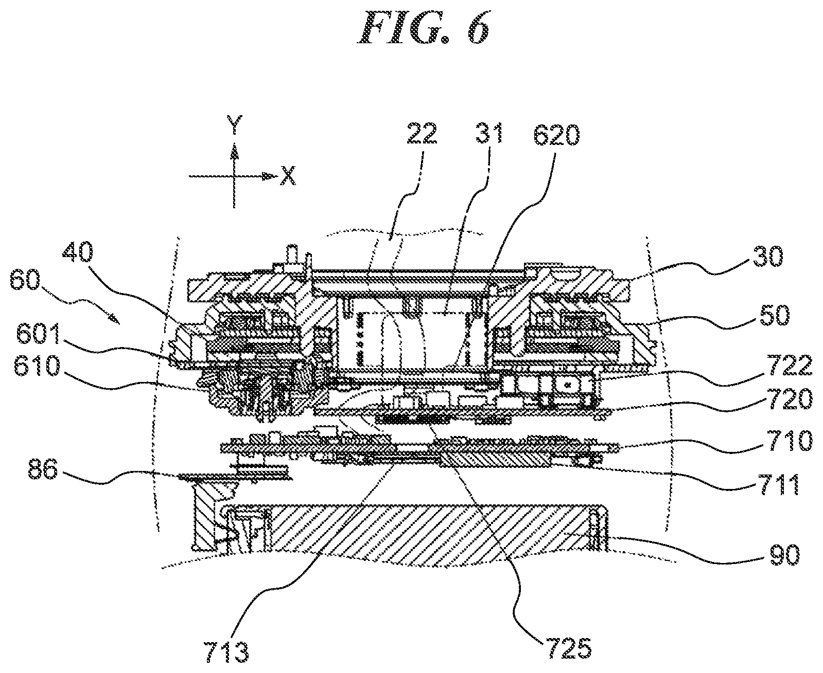 Patent US11815793 Figure 6 – Electronic apparatus including image capturing unit configured to be movable