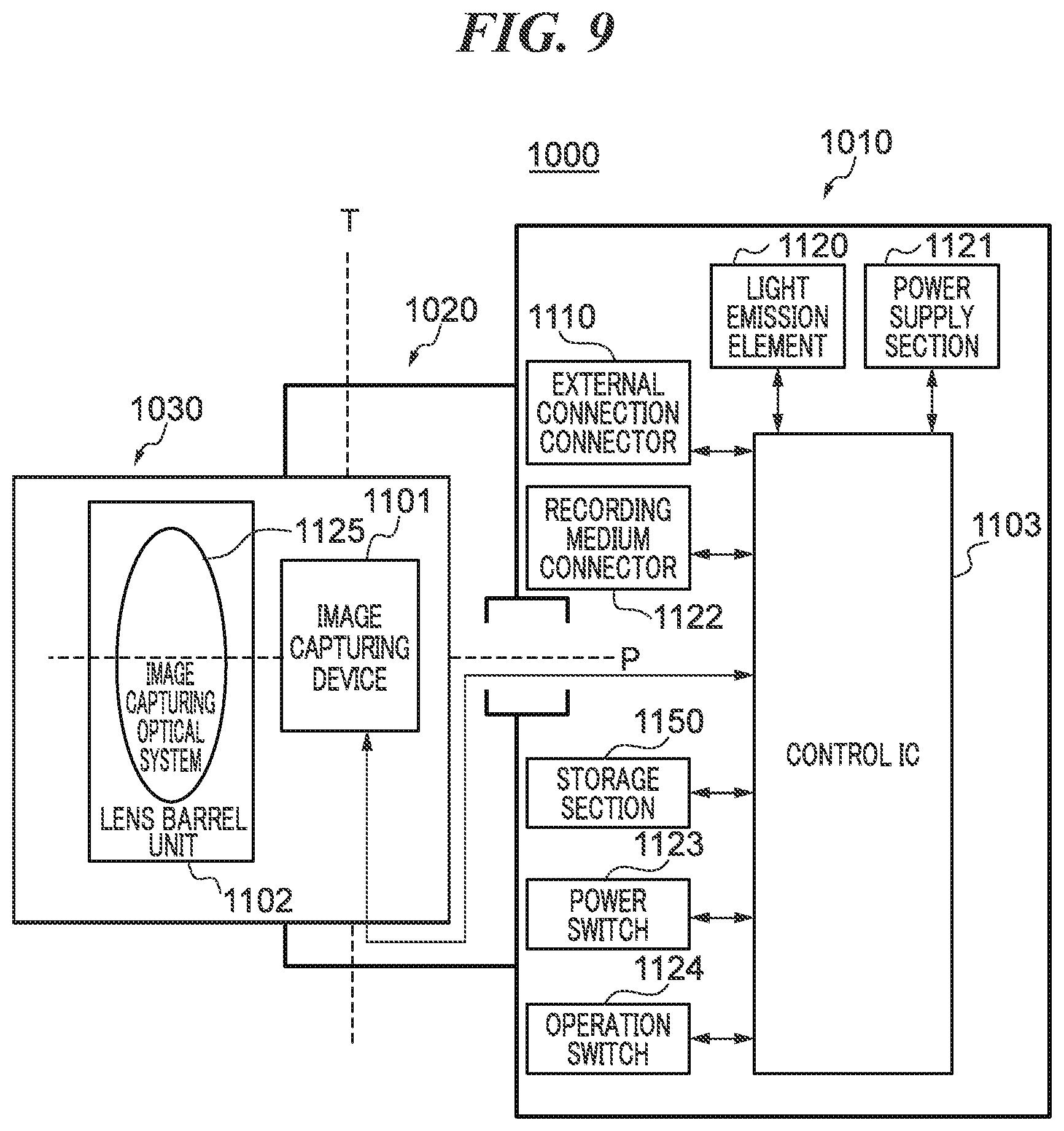 Patent US11815793 Figure 9 – Electronic apparatus including image capturing unit configured to be movable