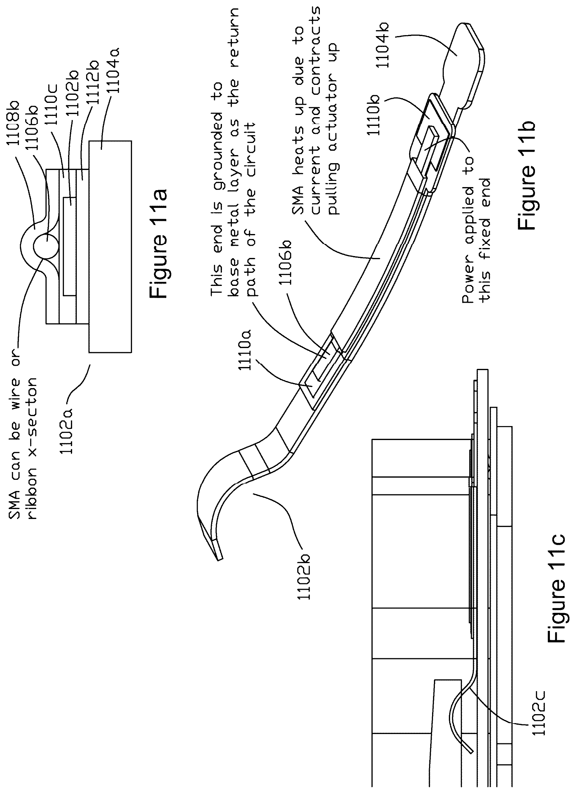 Patent US11815794 Figure 9 – Shape memory alloy actuators and methods thereof