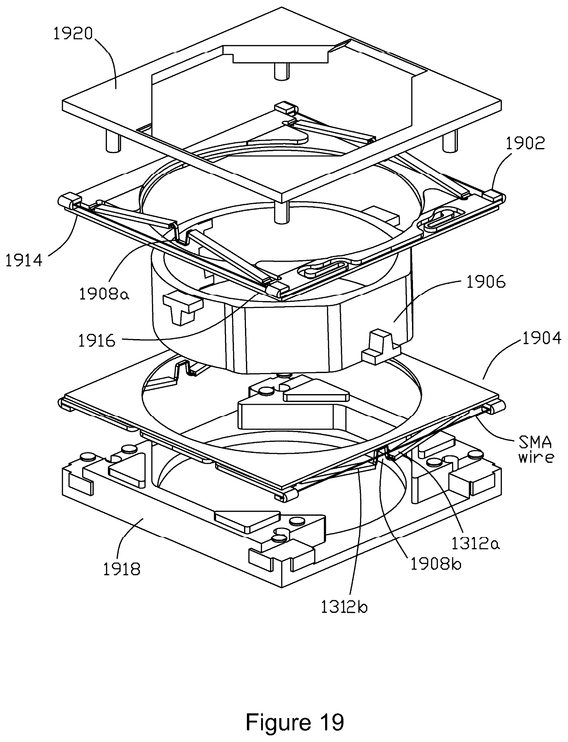 Patent US11815794 Figure 15 – Shape memory alloy actuators and methods thereof