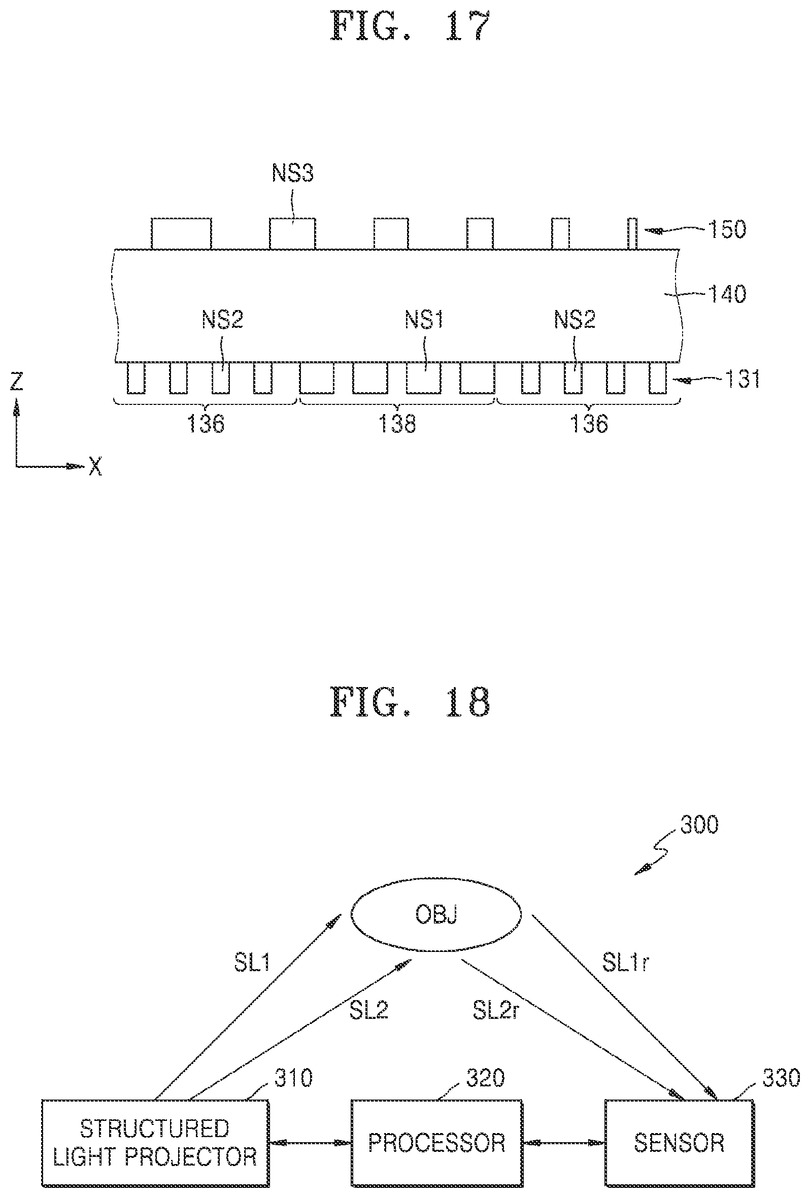 Patent US11815795 Figure 13 – Structured light projector and electronic apparatus including the same